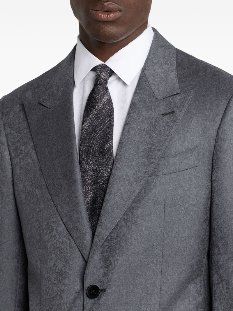 floral paisley single-breasted suit 4