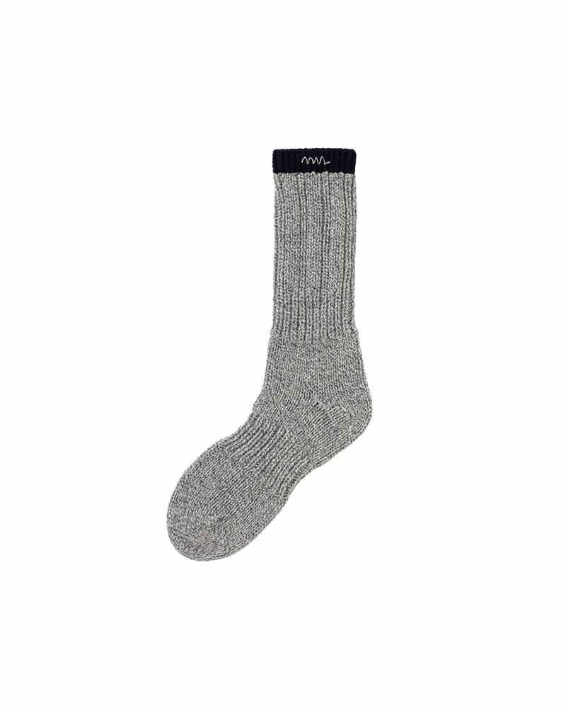 ACHILLES SOCKS HAND-KNIT GREY - 1