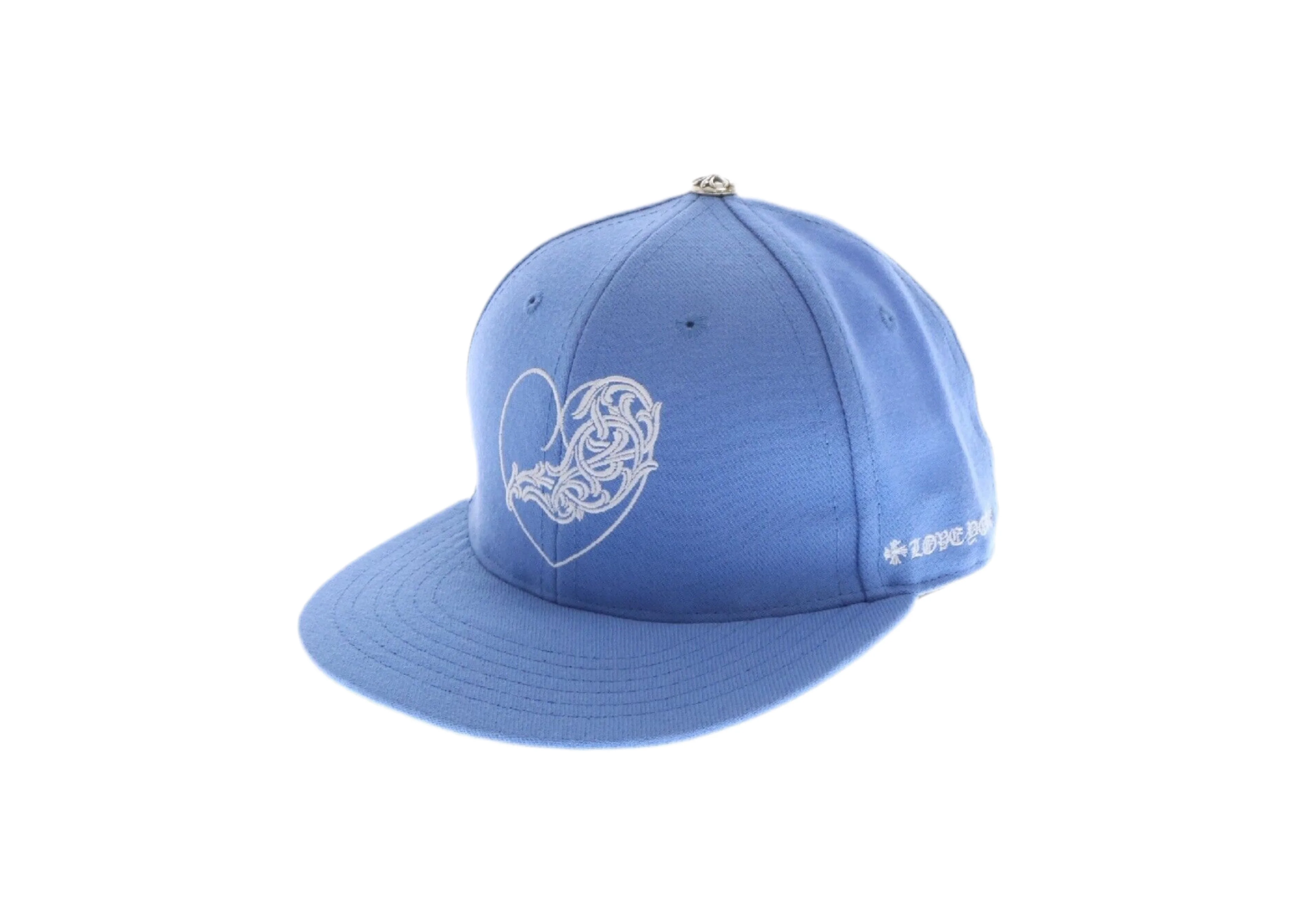 Chrome Hearts 'Love You' Fitted Hat (Baby Blue) - 1