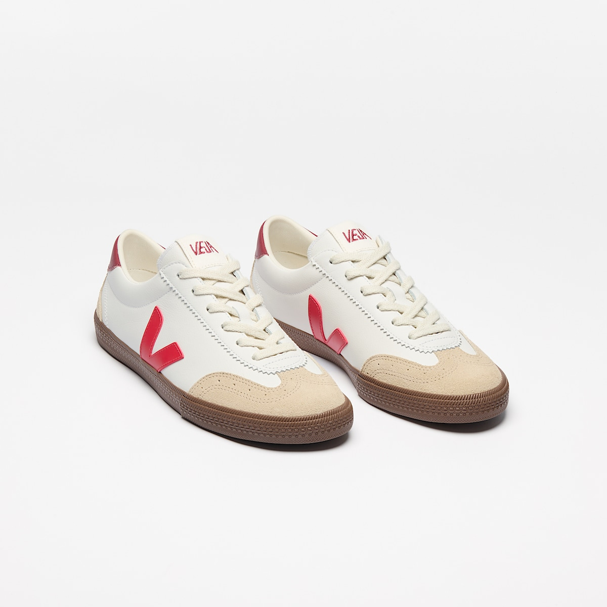 VOLLEY LEATHER WHITE PEKIN BARK - 2