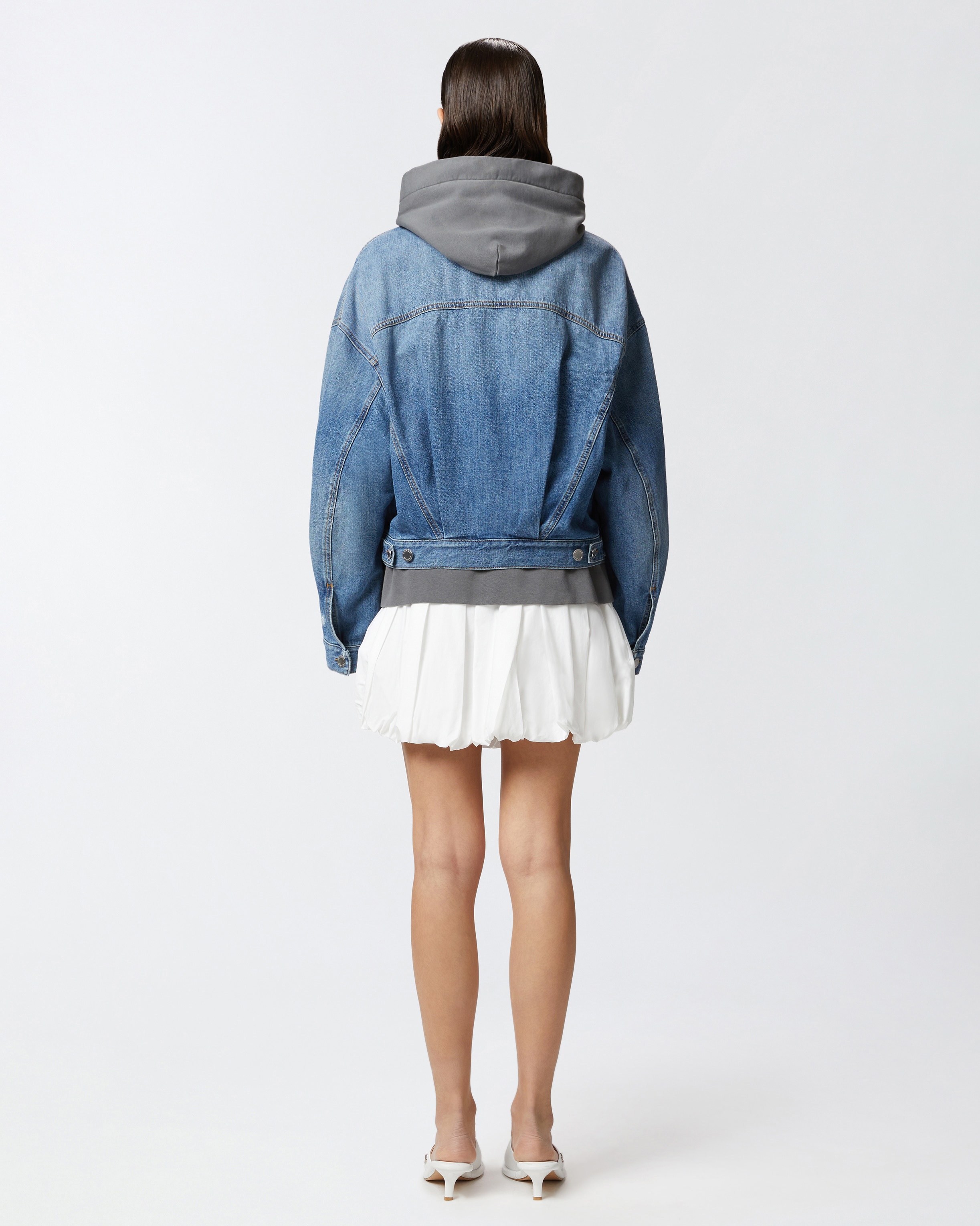 DENIM JACKET WITH POCKETS - 4