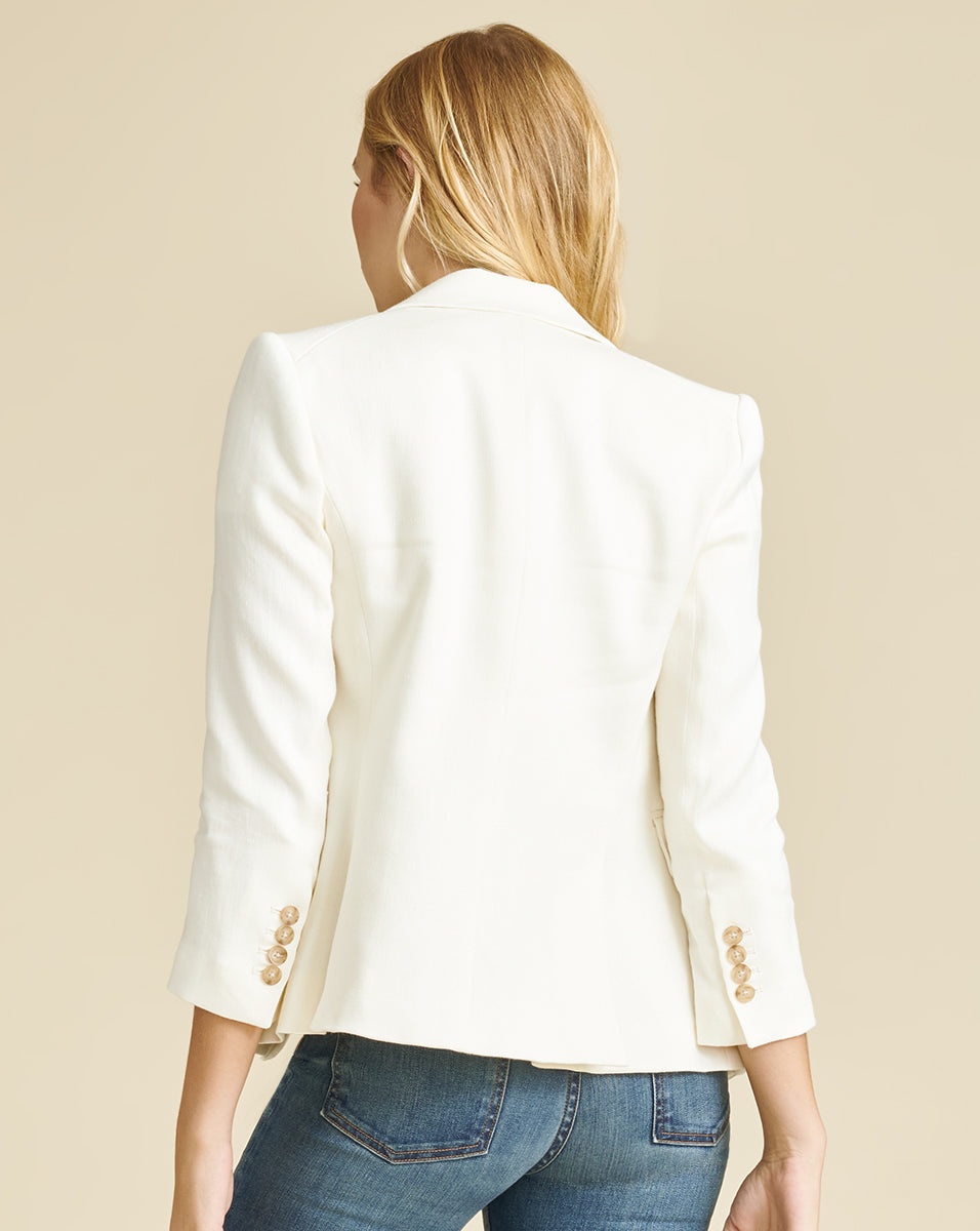 SCHOOLBOY LINEN DICKEY JACKET - 4