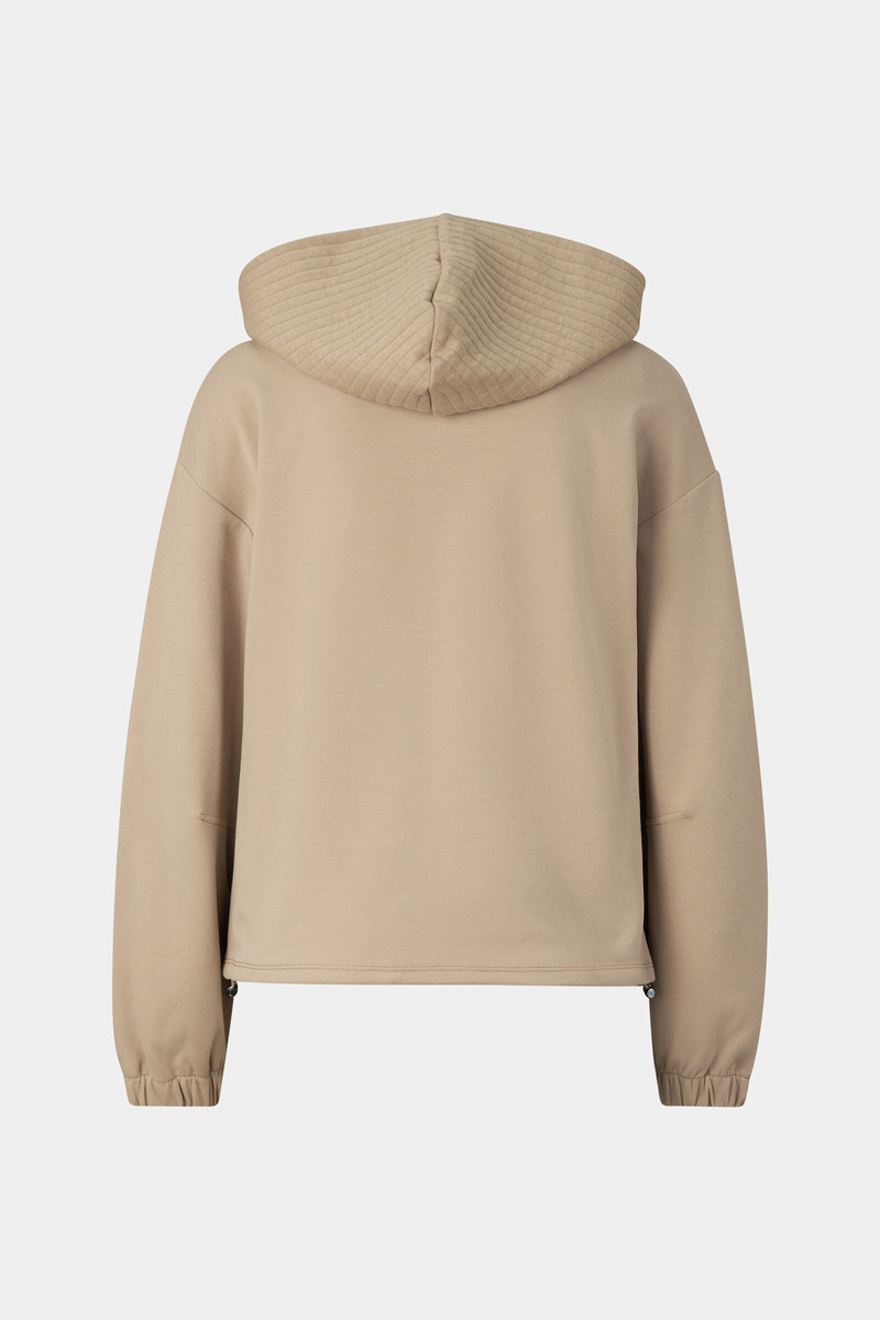 Alia sweat hoodie in Camel 8