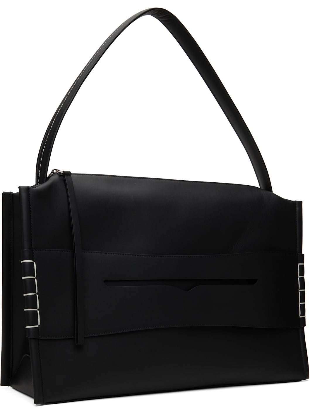 Black Large Loafer Bag - 2