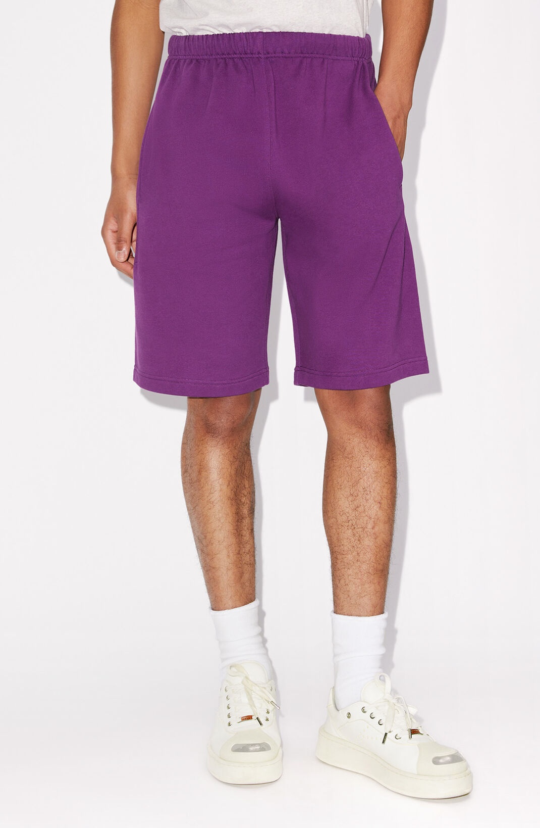 'BOKE FLOWER' crest shorts - 3
