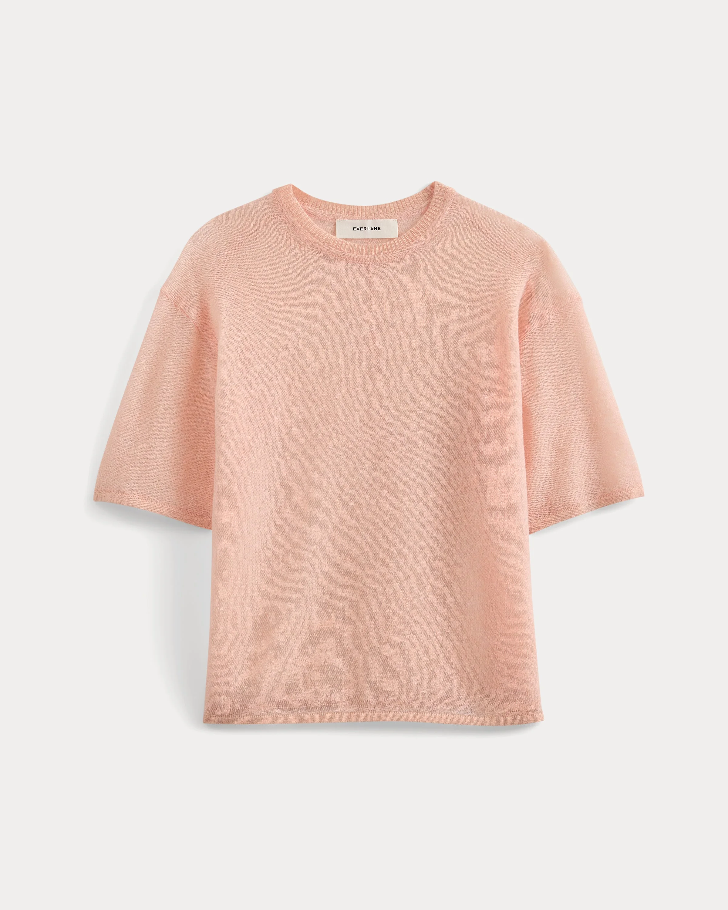 AIR ALPACA CROPPED SWEATER CREW - 1