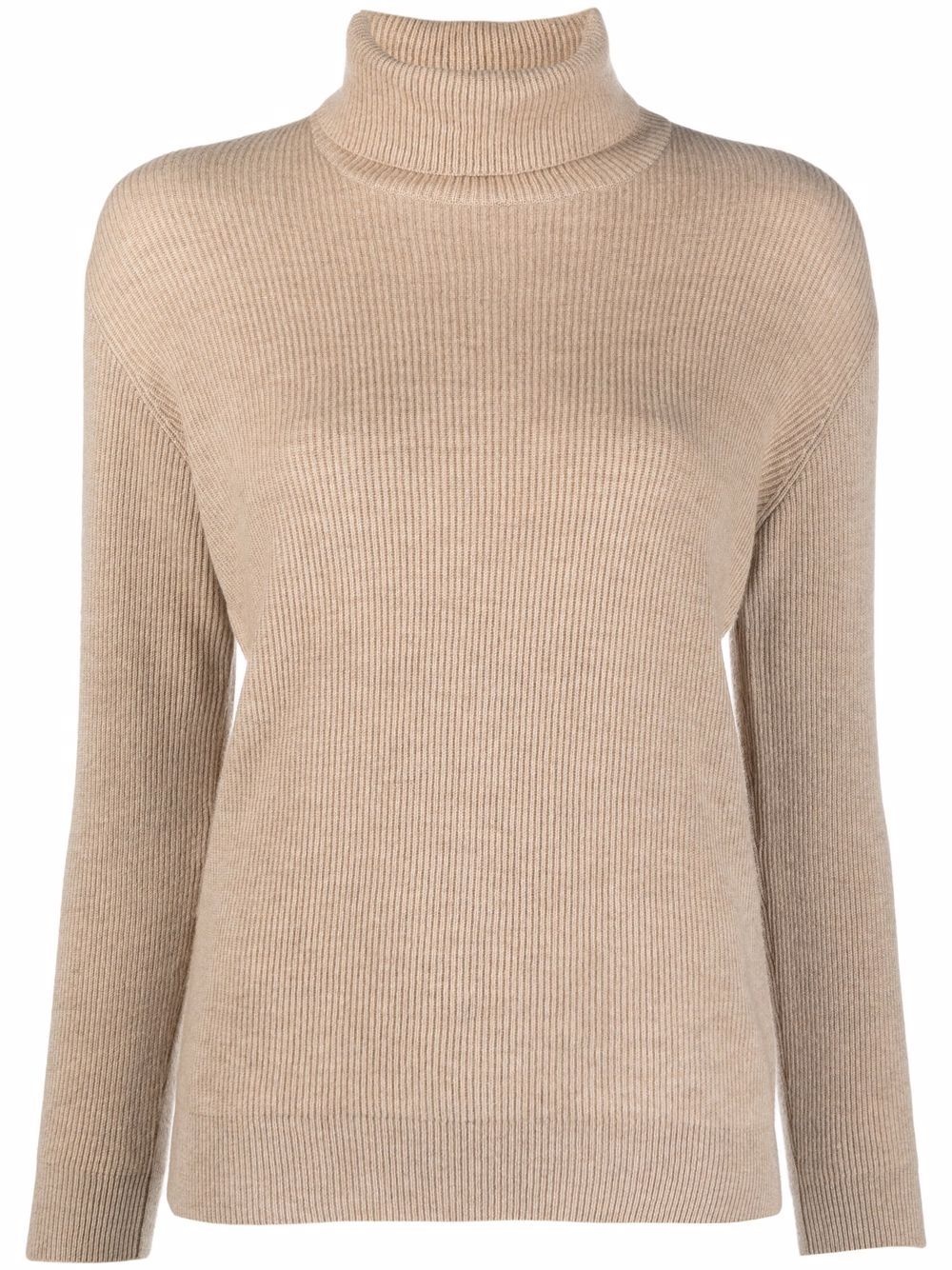 turtleneck cashmere jumper - 1