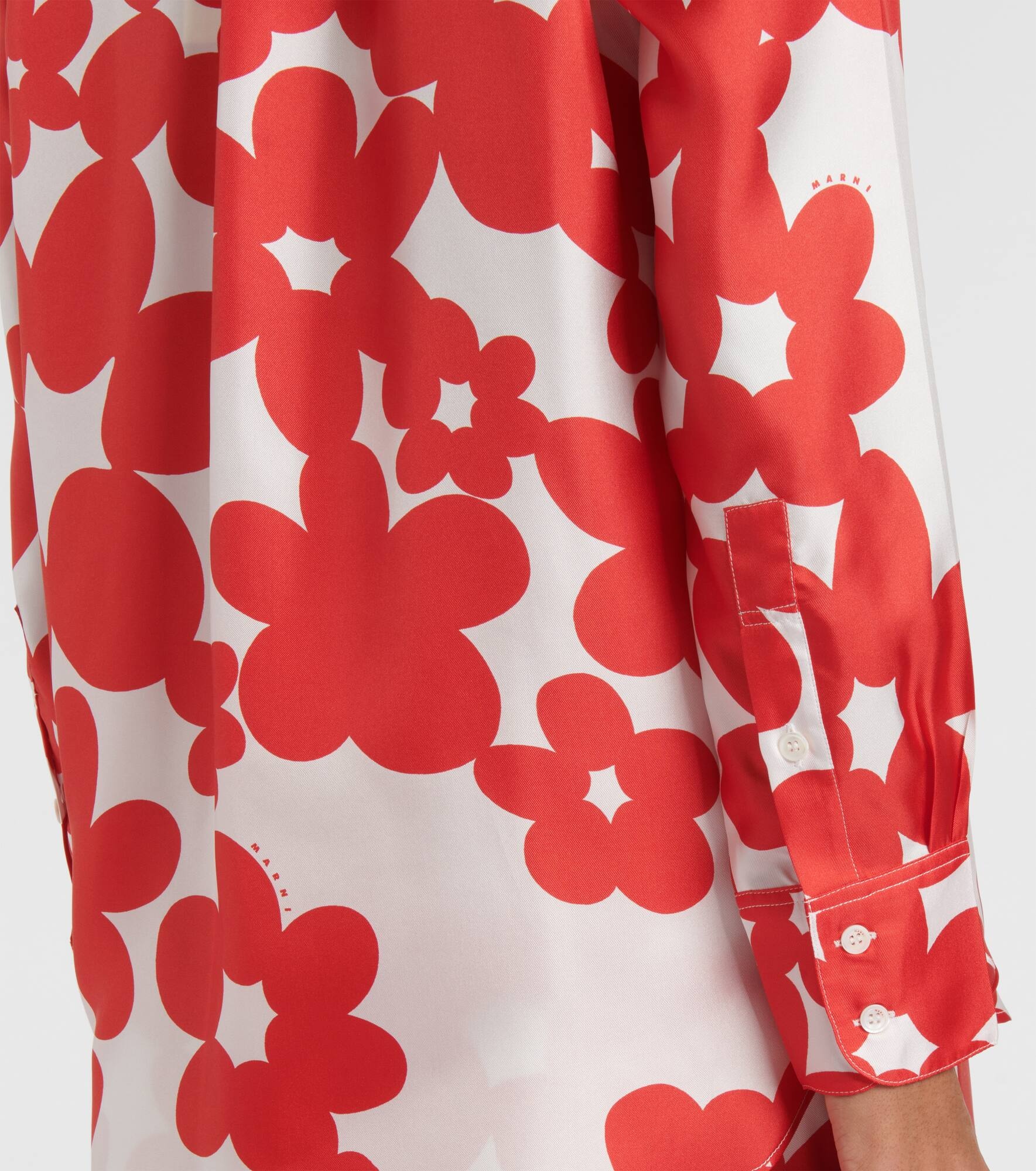 Printed silk shirt - 5
