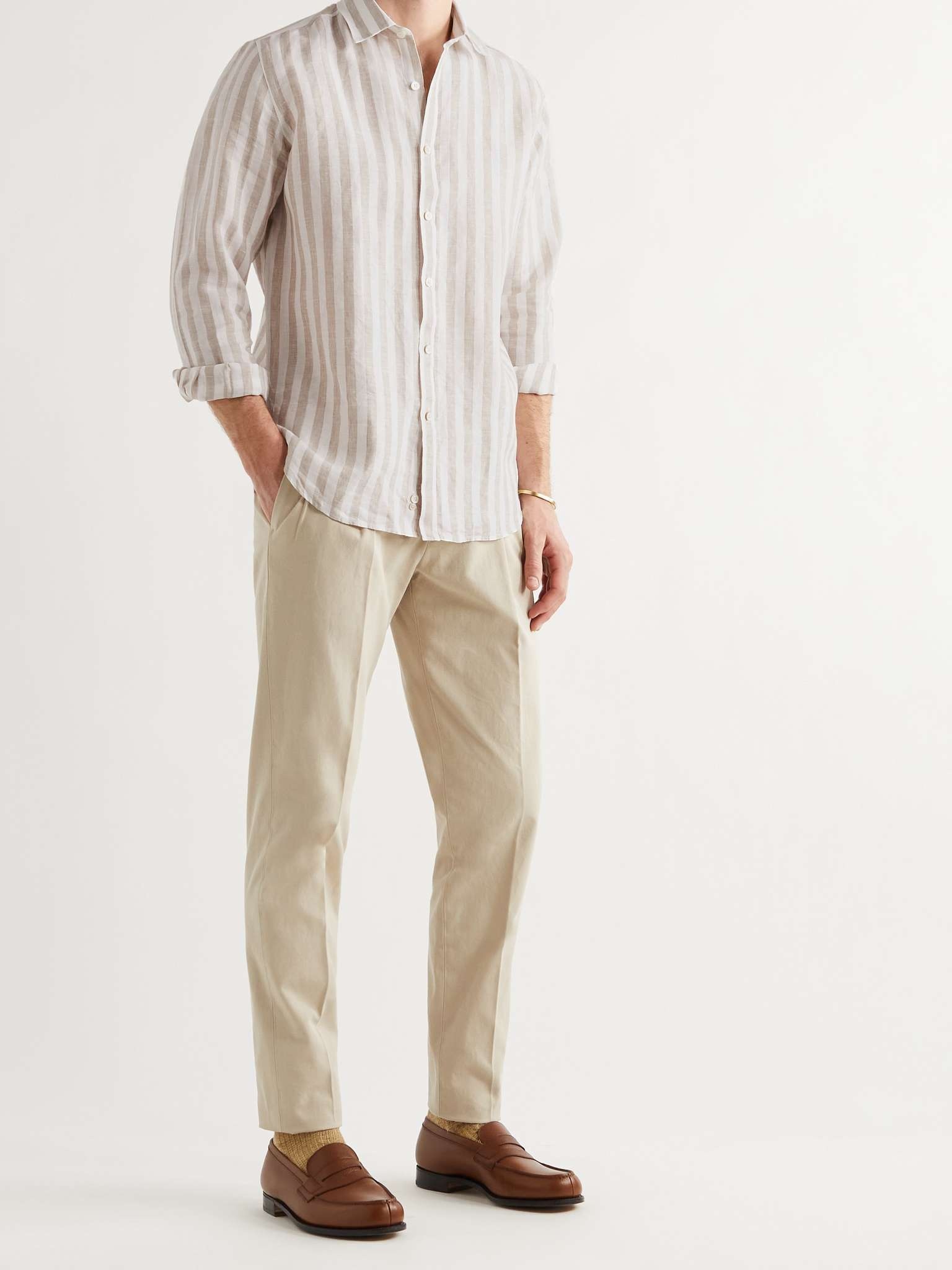 Striped Linen Shirt - 2