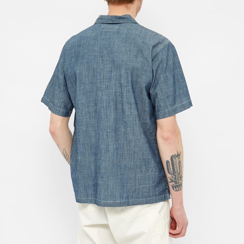 Universal Works Chambray Summer Overshirt - 5