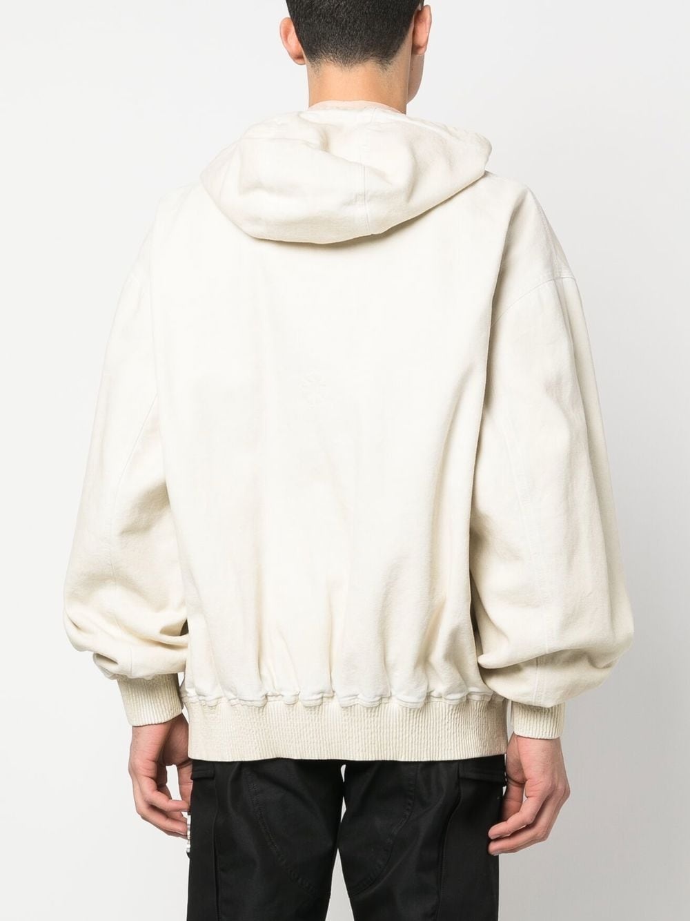 zip-up hooded jacket - 4