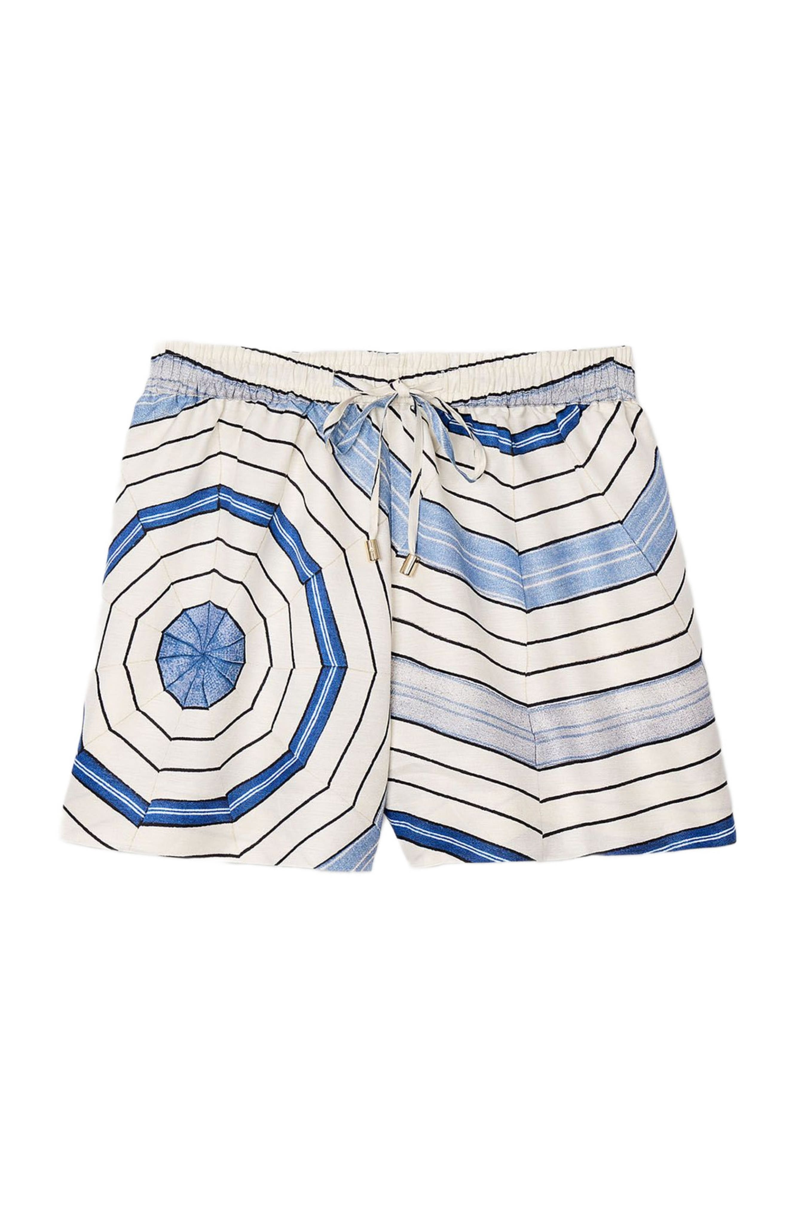 SANDRO Spiral-motif shorts in Sky Blue at Nordstrom - 5