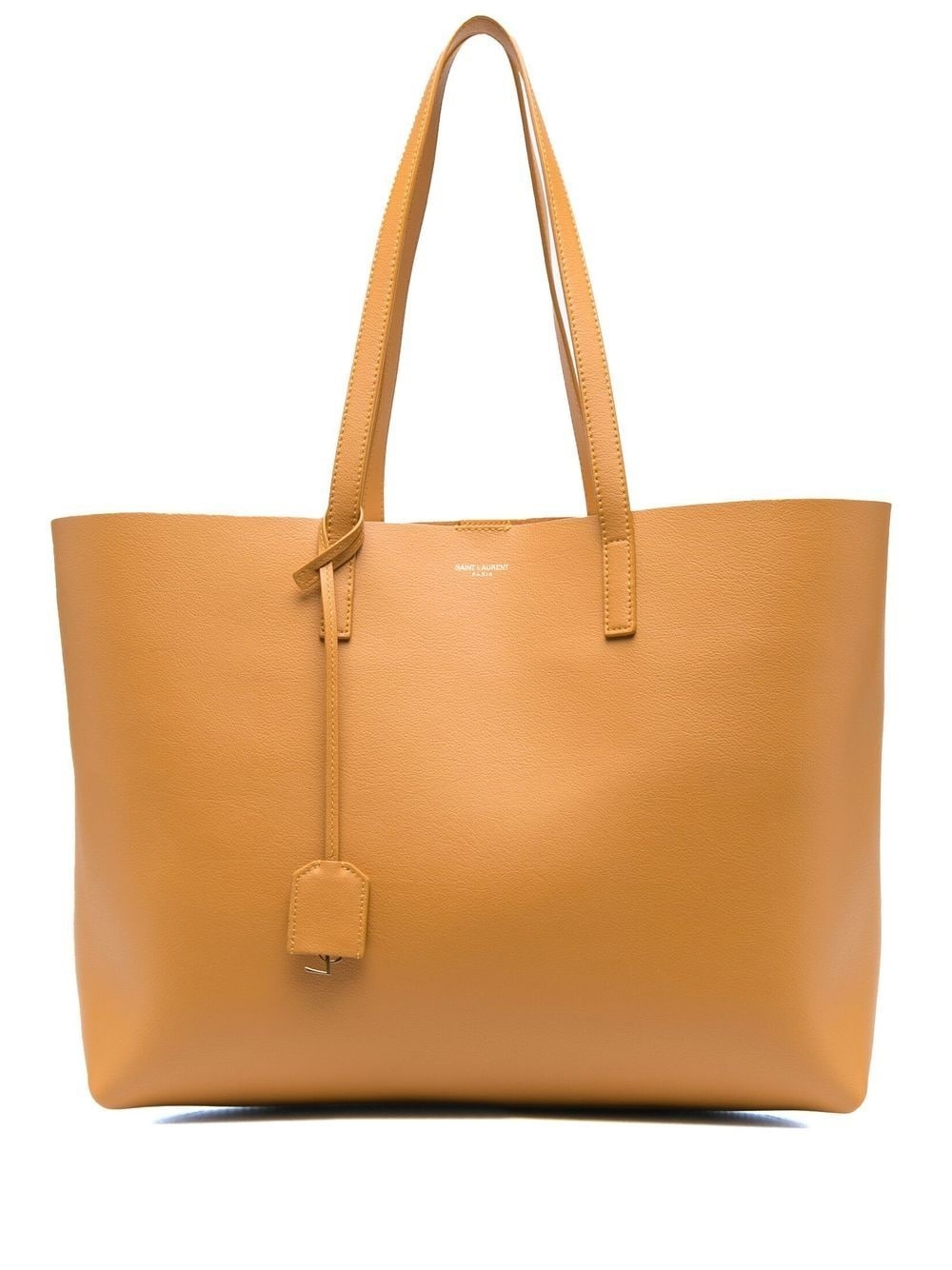 East West leather tote bag - 1