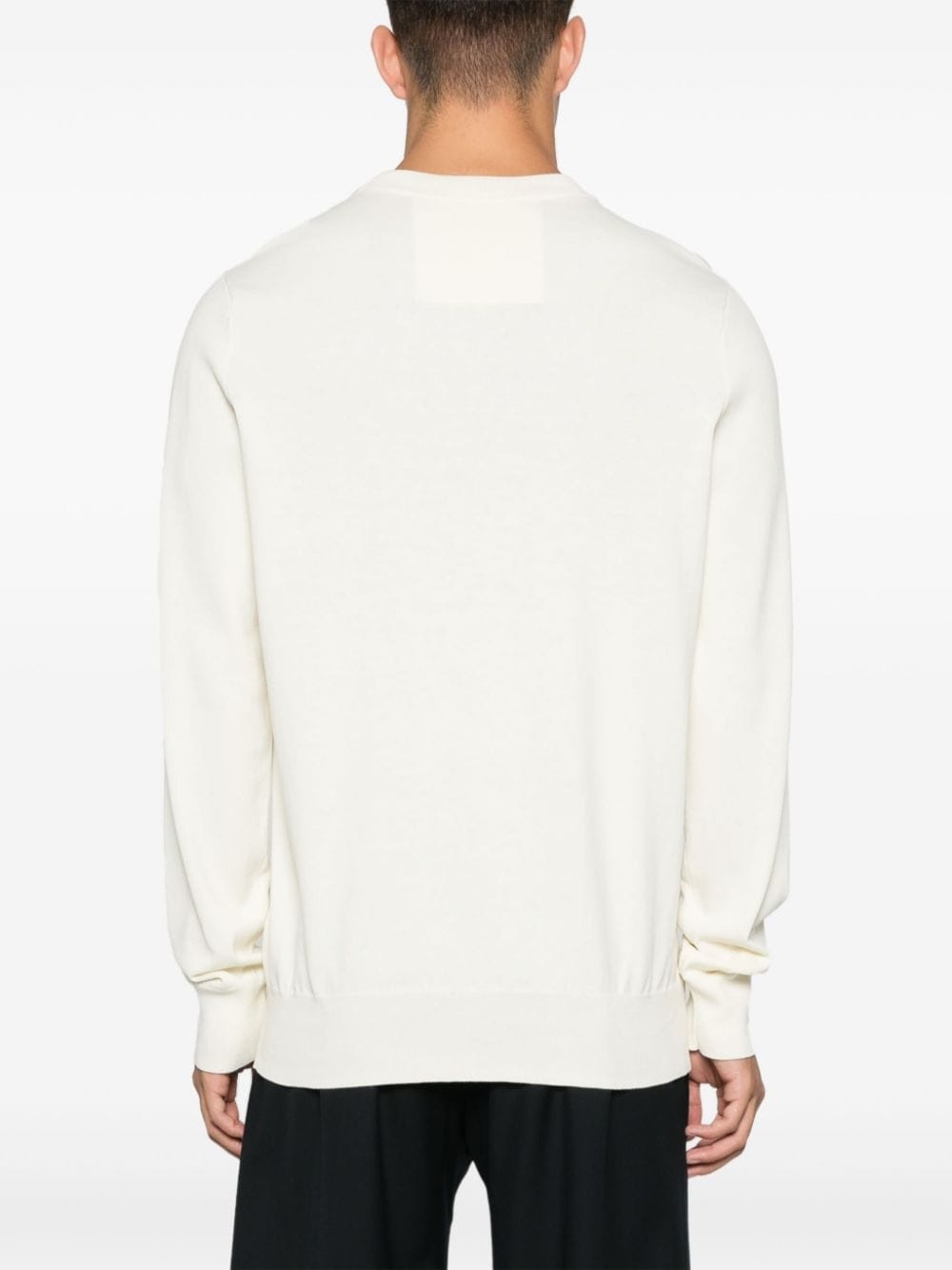 logo-embroidered sweater - 4