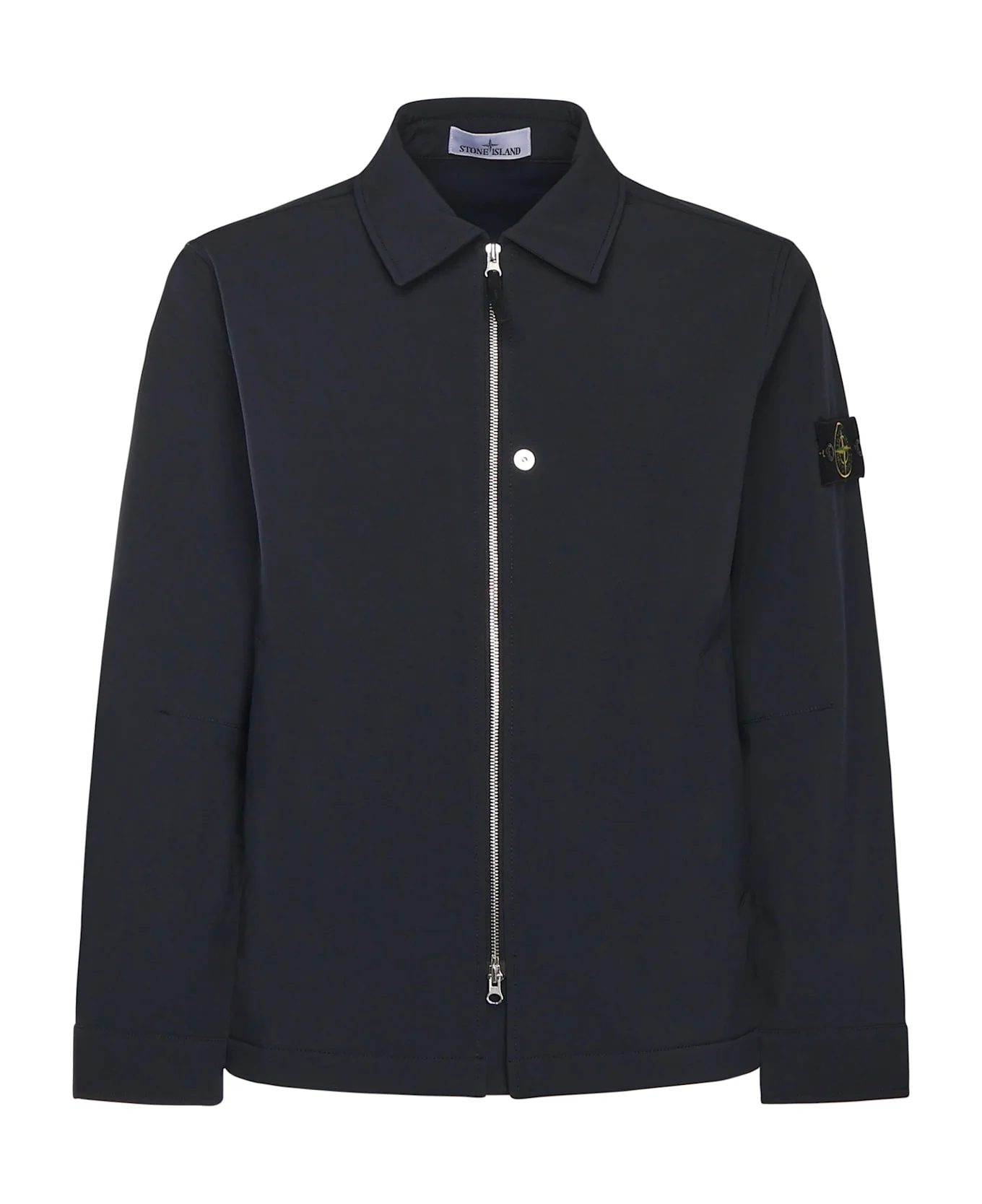 Zip-up Jacket With Logo - 1