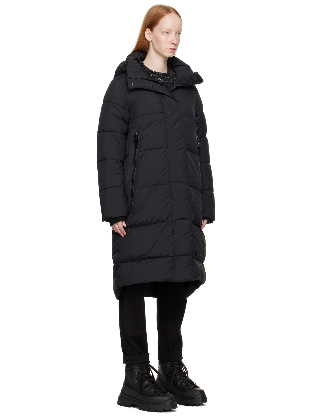 Black 'Black Label' Byward Down Parka - 2