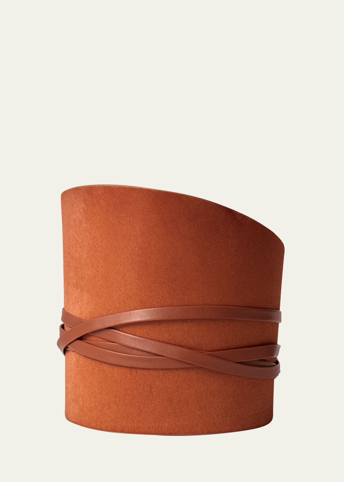 Cavallino Calfskin Leather Corset - 1