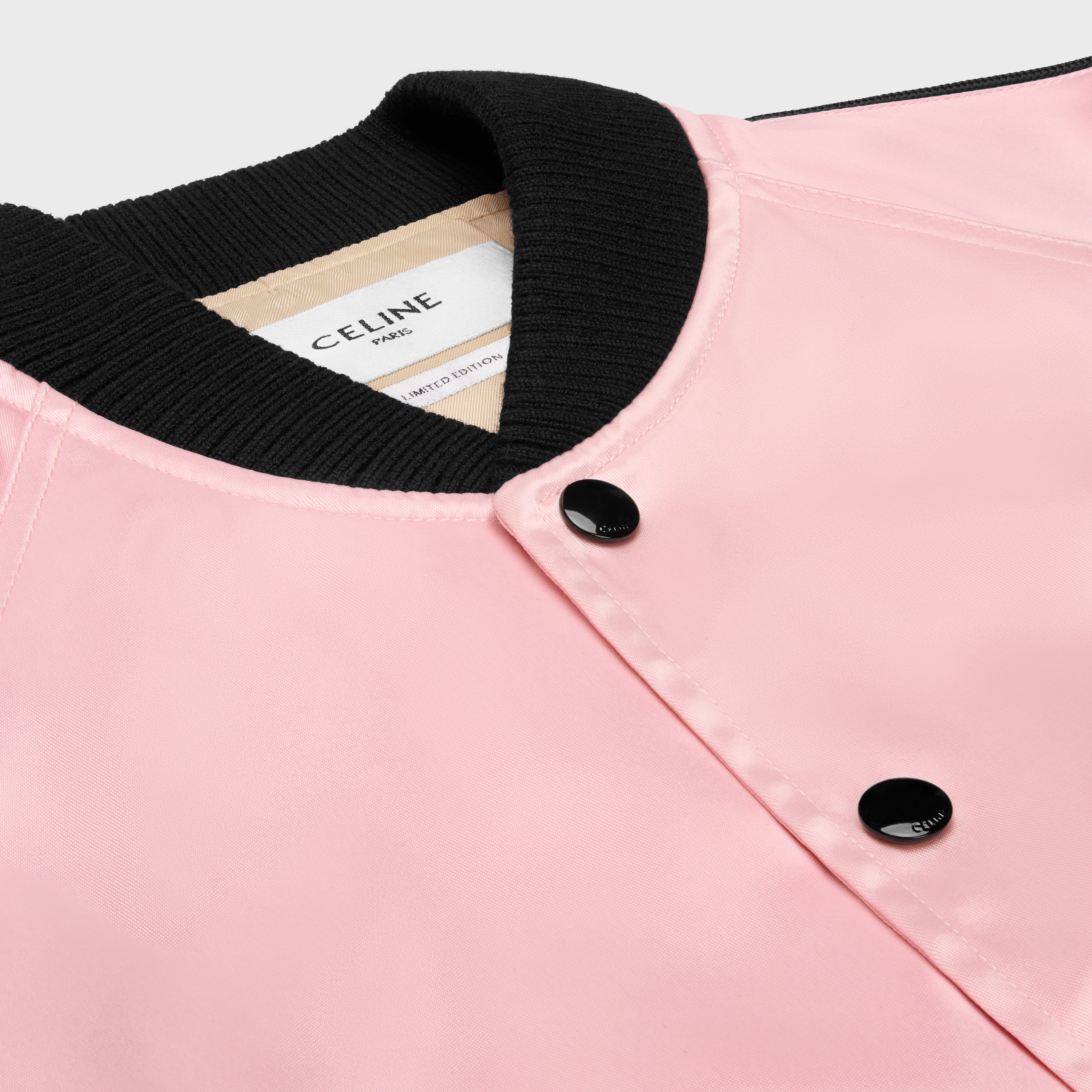 troubadour teddy jacket in satin-finish nylon - 3