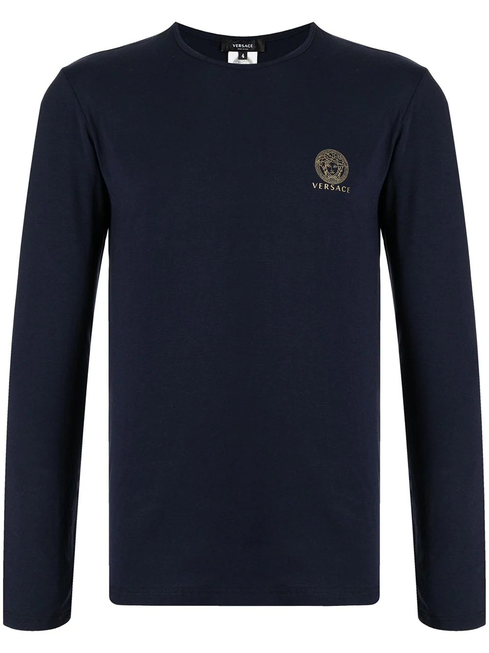 logo long-sleeve top - 1