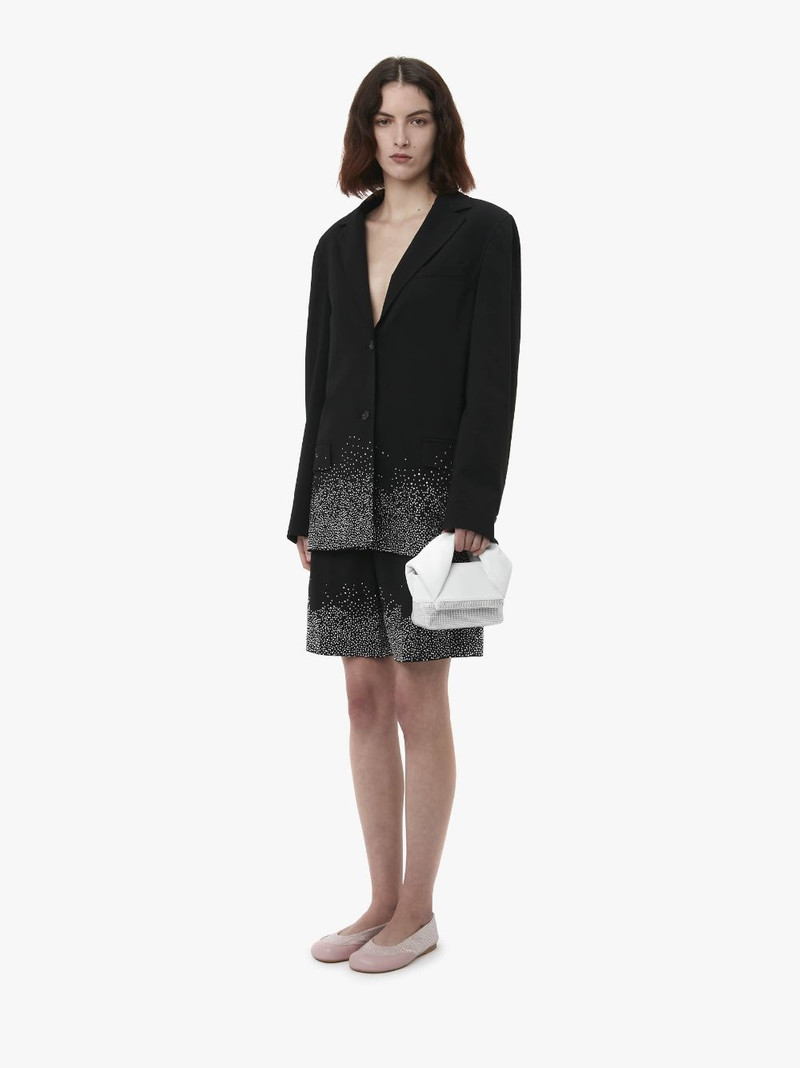 MEDIUM TWISTER - LEATHER TOP HANDLE BAG WITH CRYSTALS 6