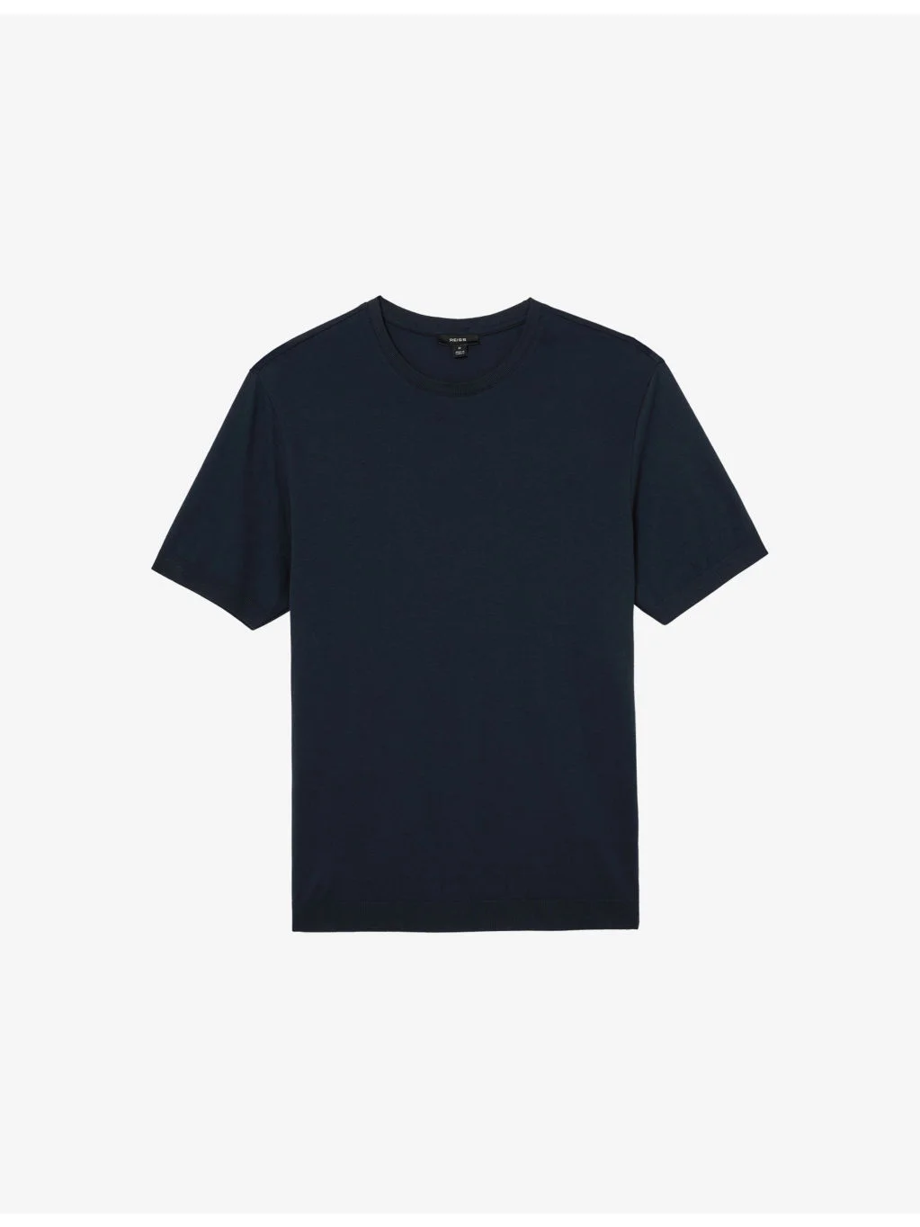 Chad Crewneck Short-Sleeve Cotton-Blend T-Shirt - 1