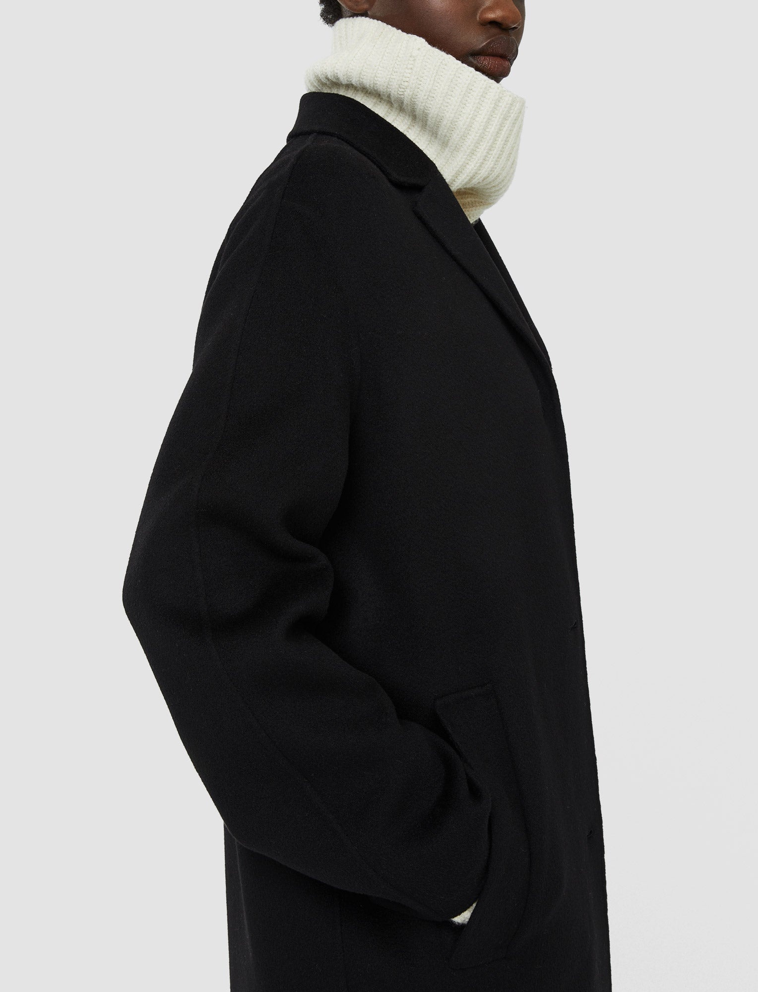 Double Face Cashmere Caia Coat - 5