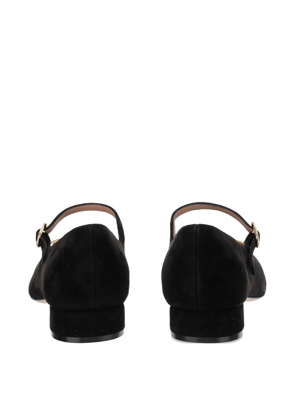 suede Mary Jane ballet flats - 3