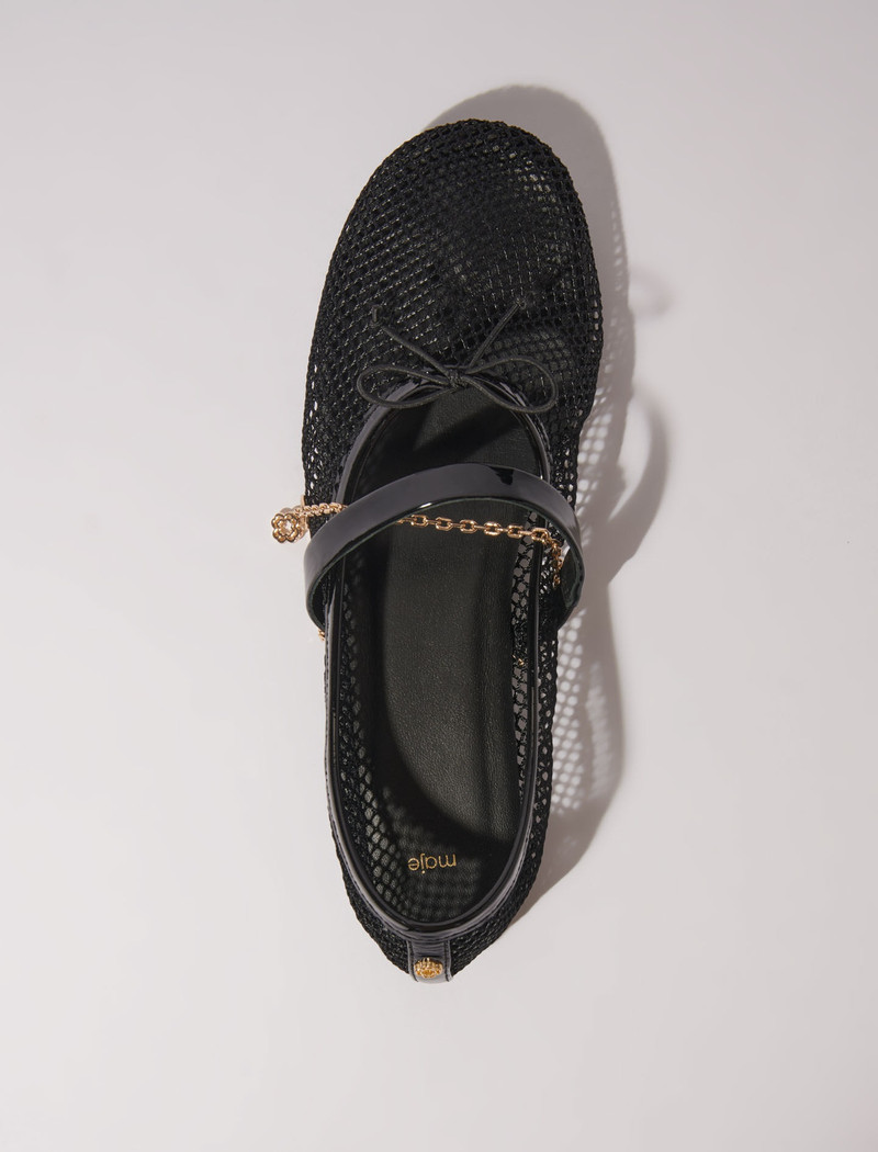 Mesh ballet flats 6
