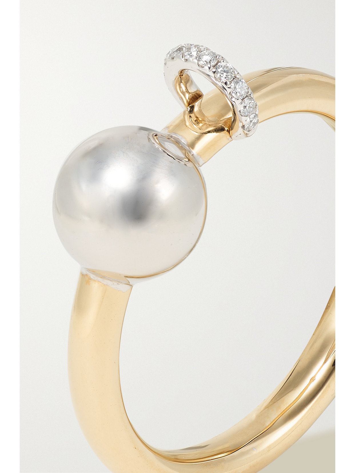 18-karat Yellow And White Gold Diamond Ring - 4