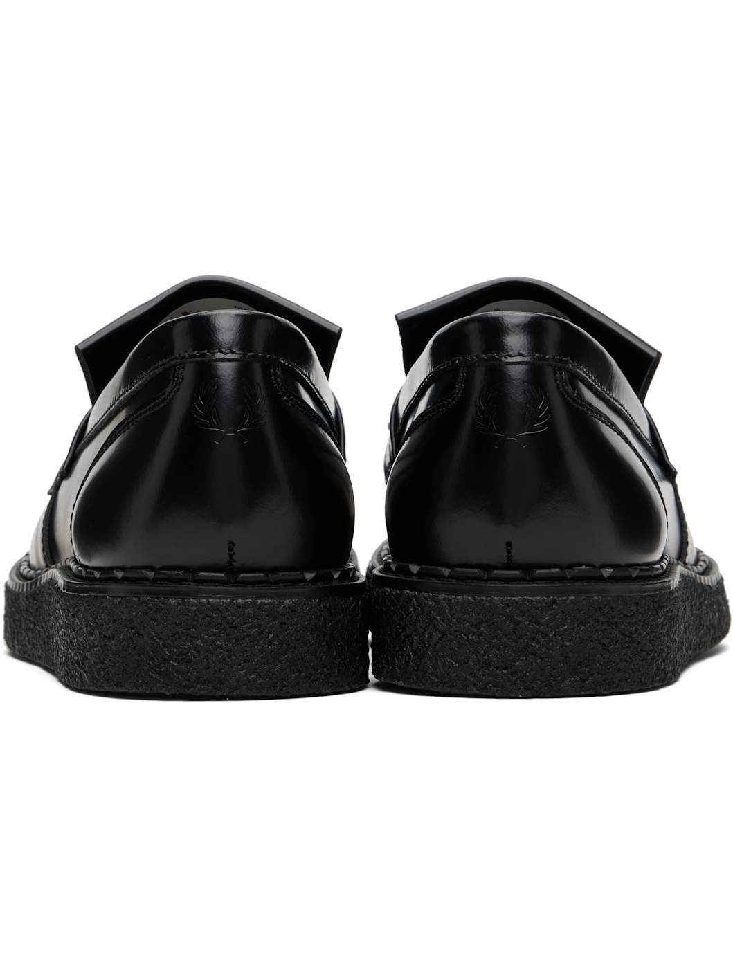 Black George Cox Leather Tassel Loafer Loafers - 2