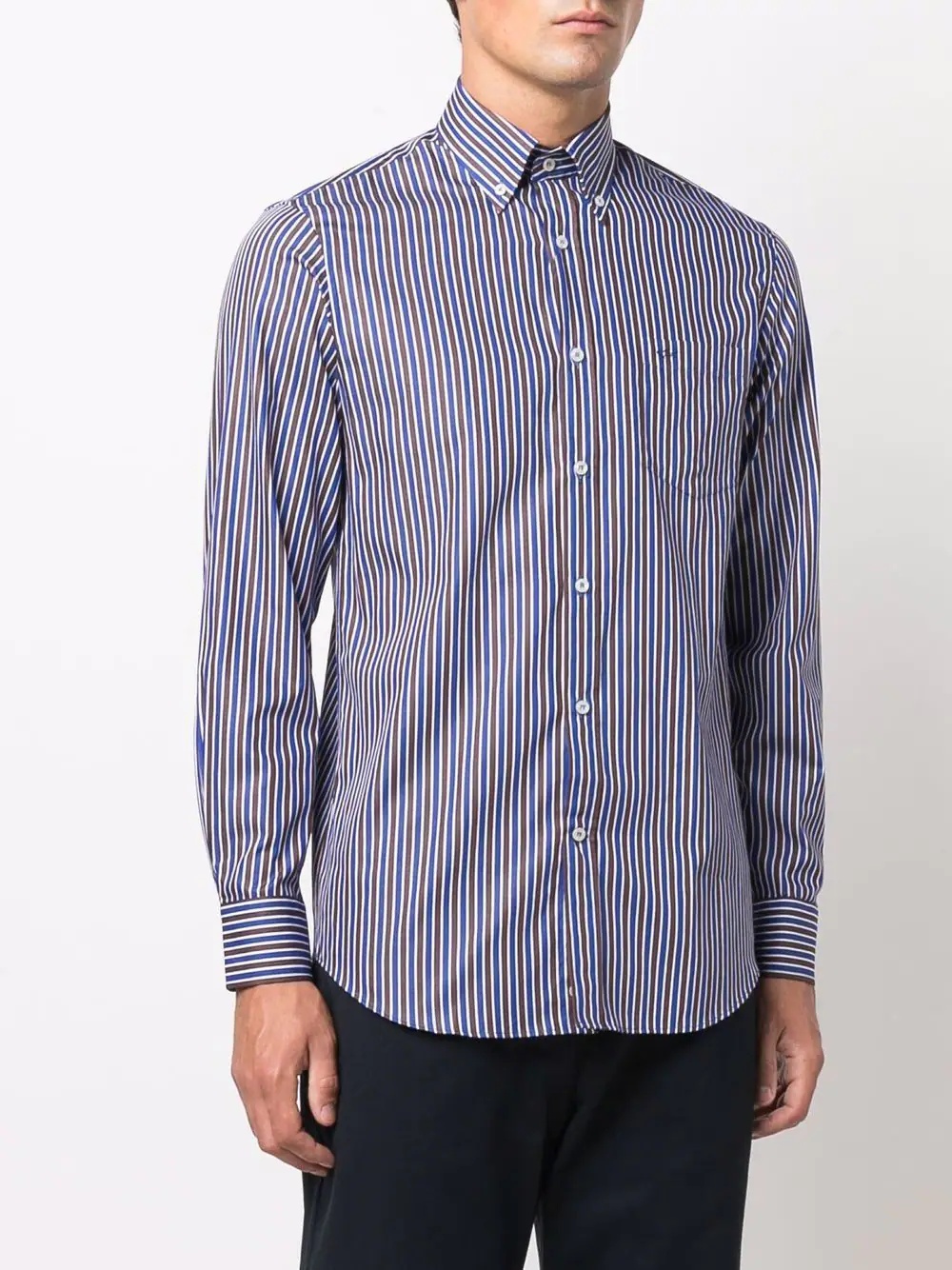 striped organic cotton shirt - 3