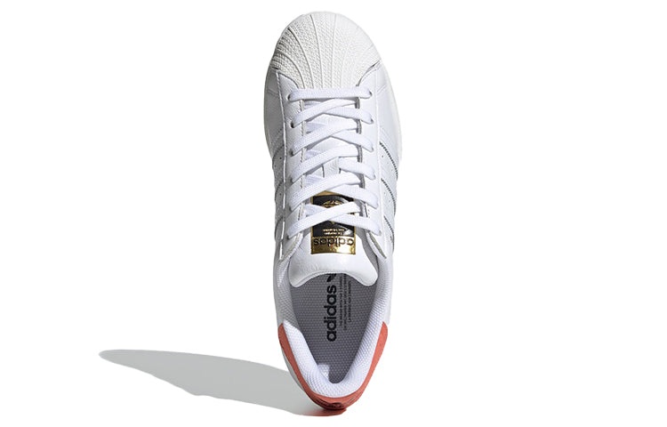 (WMNS) adidas originals Superstar - White/Pink FW8354 - 5