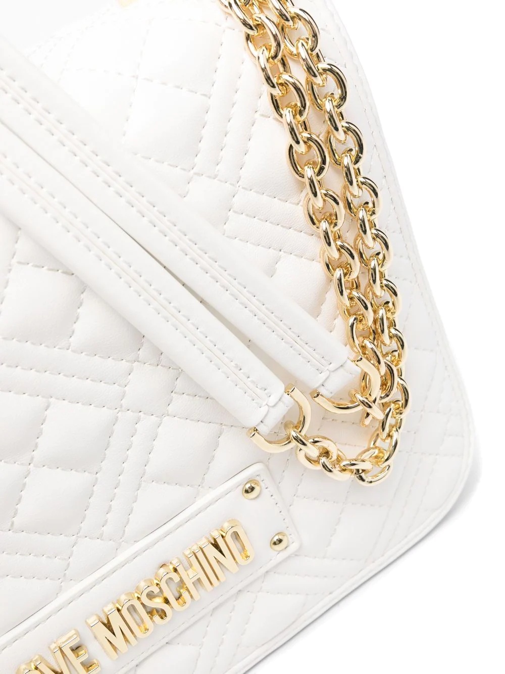 quilted chain-strap shoulder bag - 5