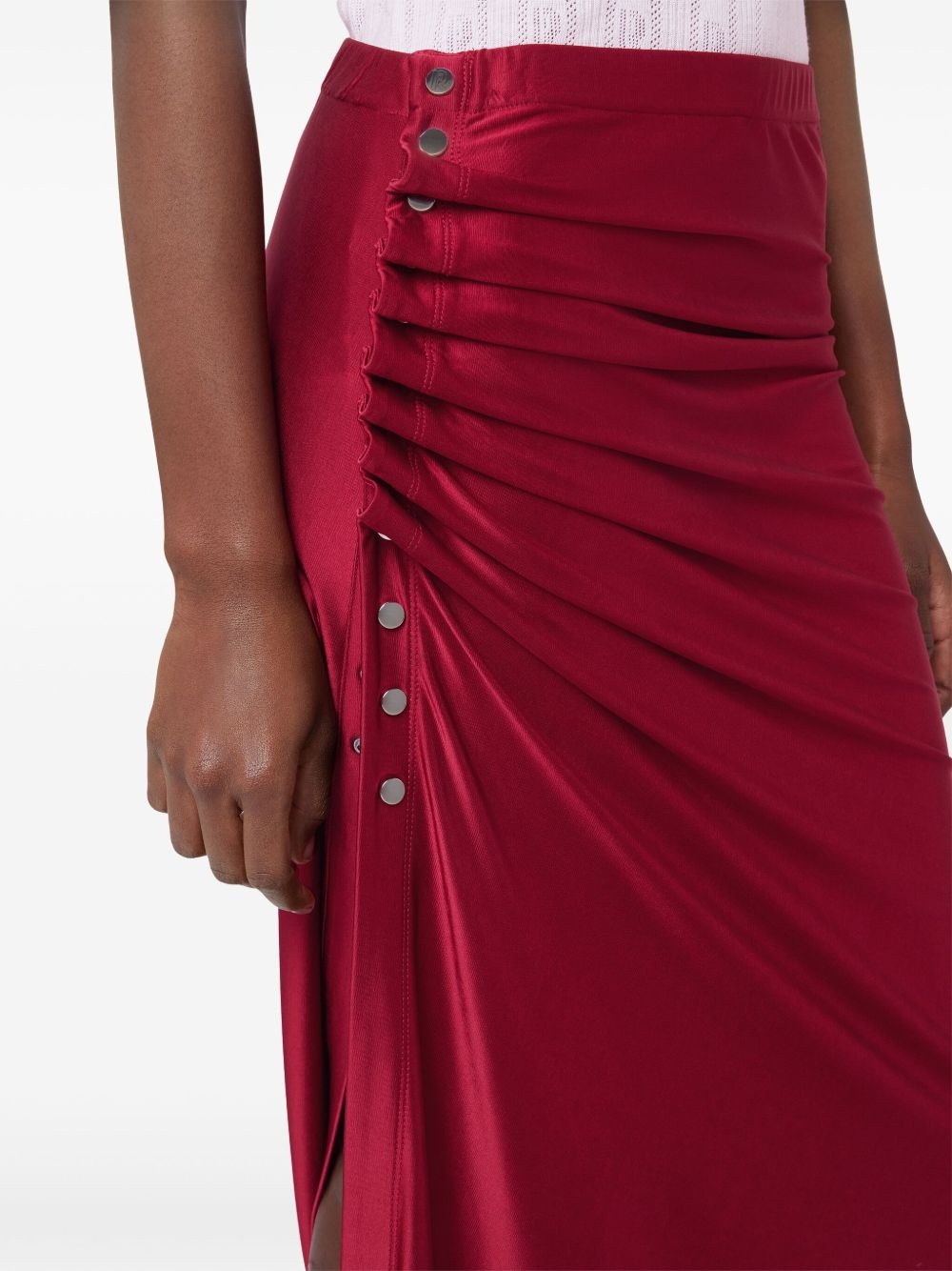 jersey maxi skirt - 5