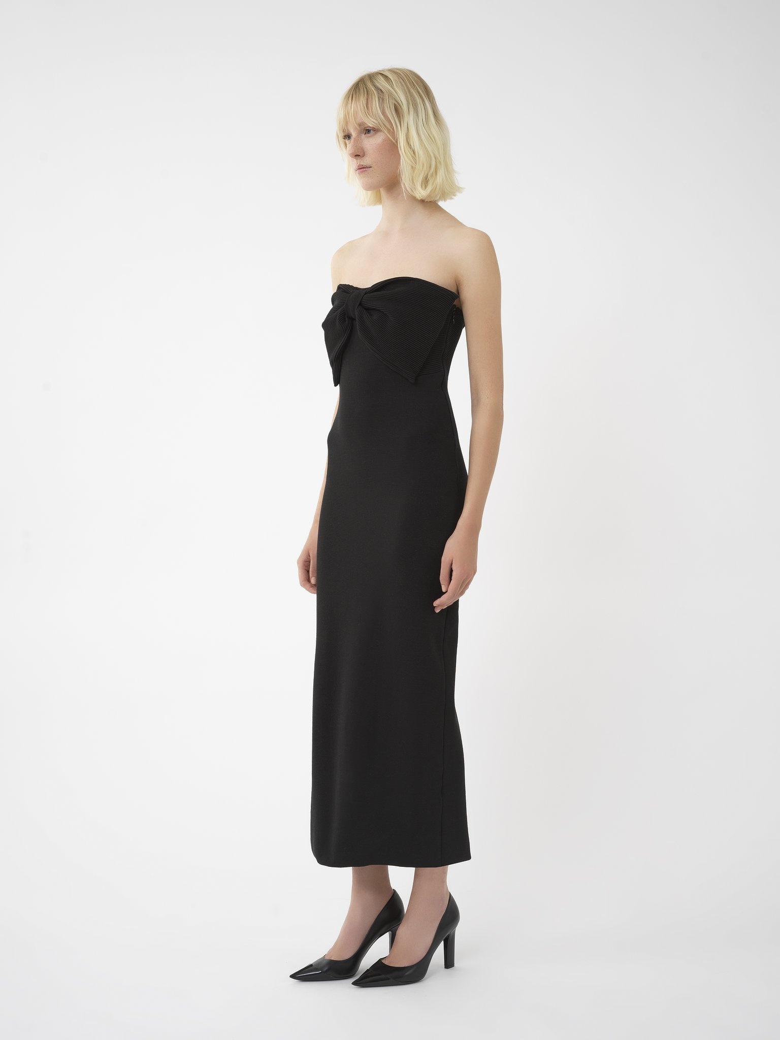 OFF-THE-SHOULDER MIDI DRESS - 4