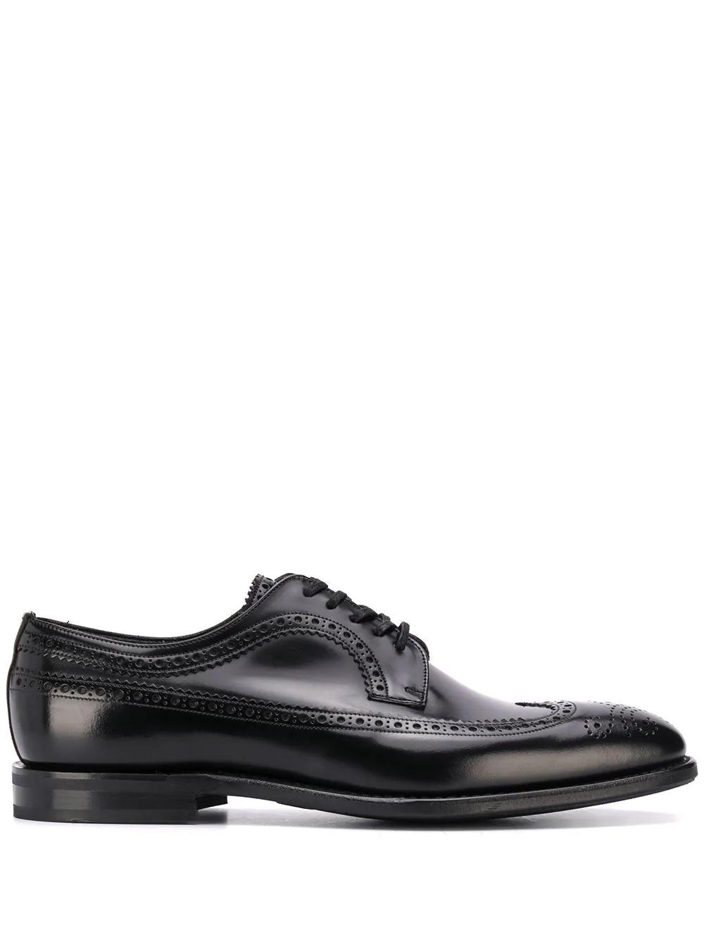 leather brogue Derby shoes - 1