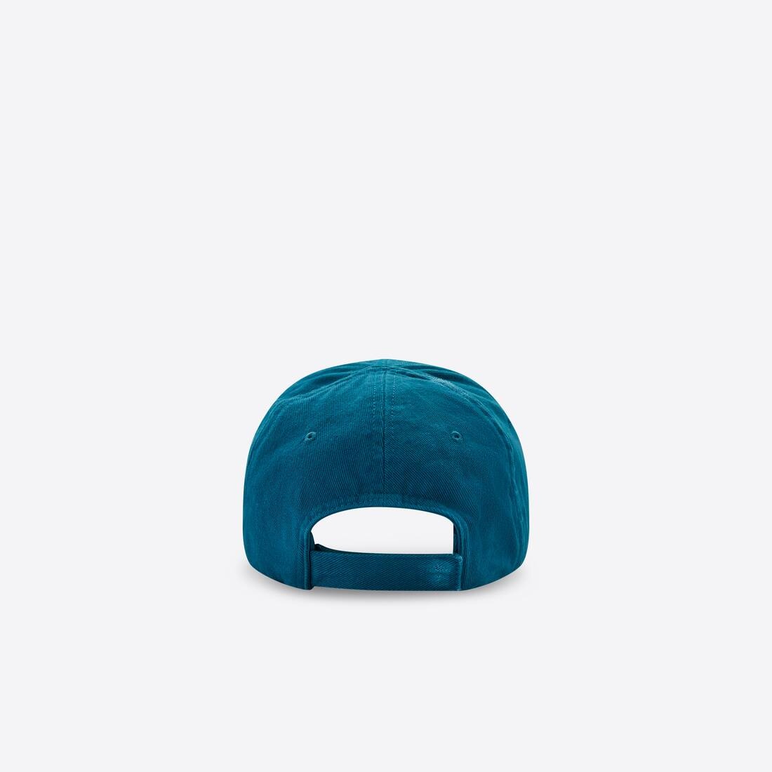 Logo Visor Cap in Indigo - 3