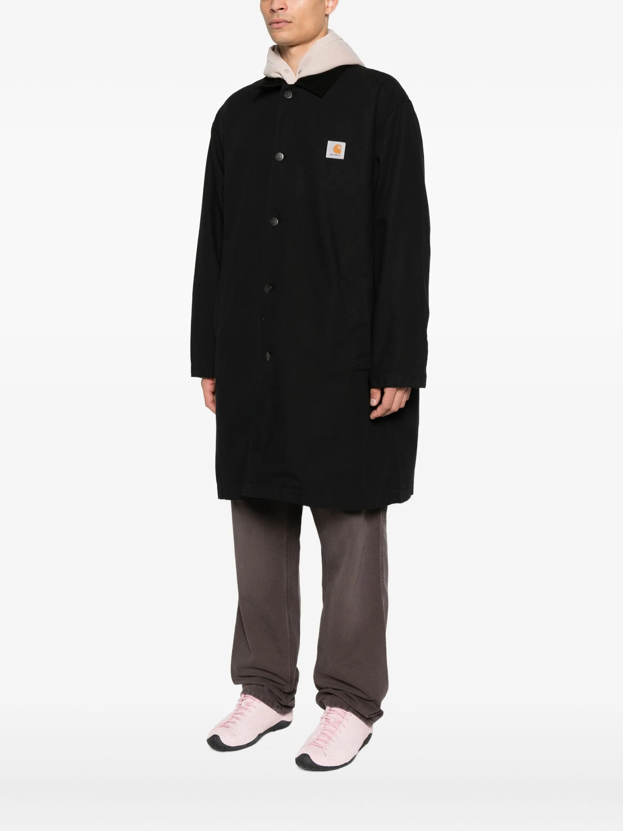 Carhartt Webster Button-fastening Logo-patch Coat - 2