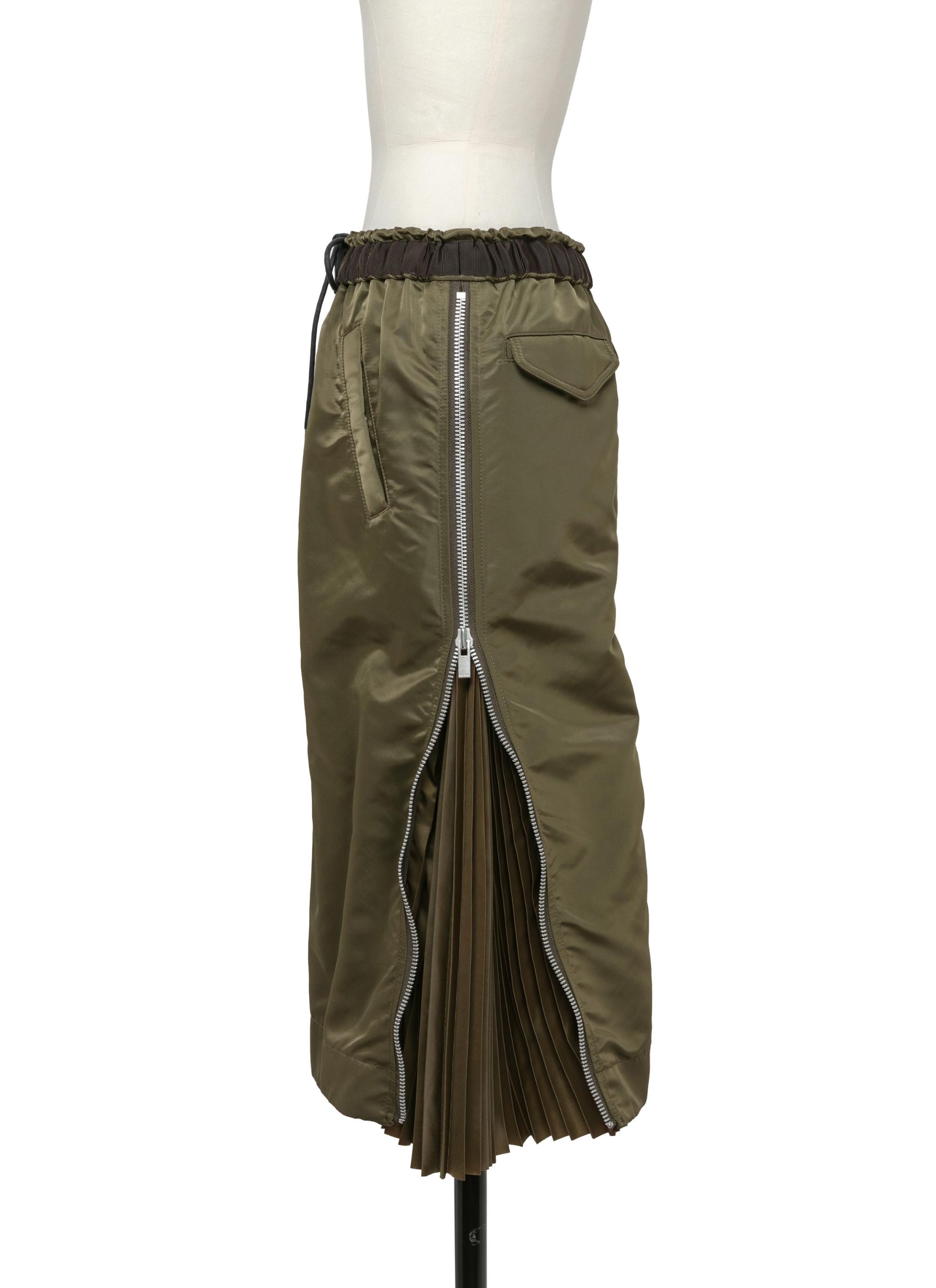 Nylon Twill Skirt - 3