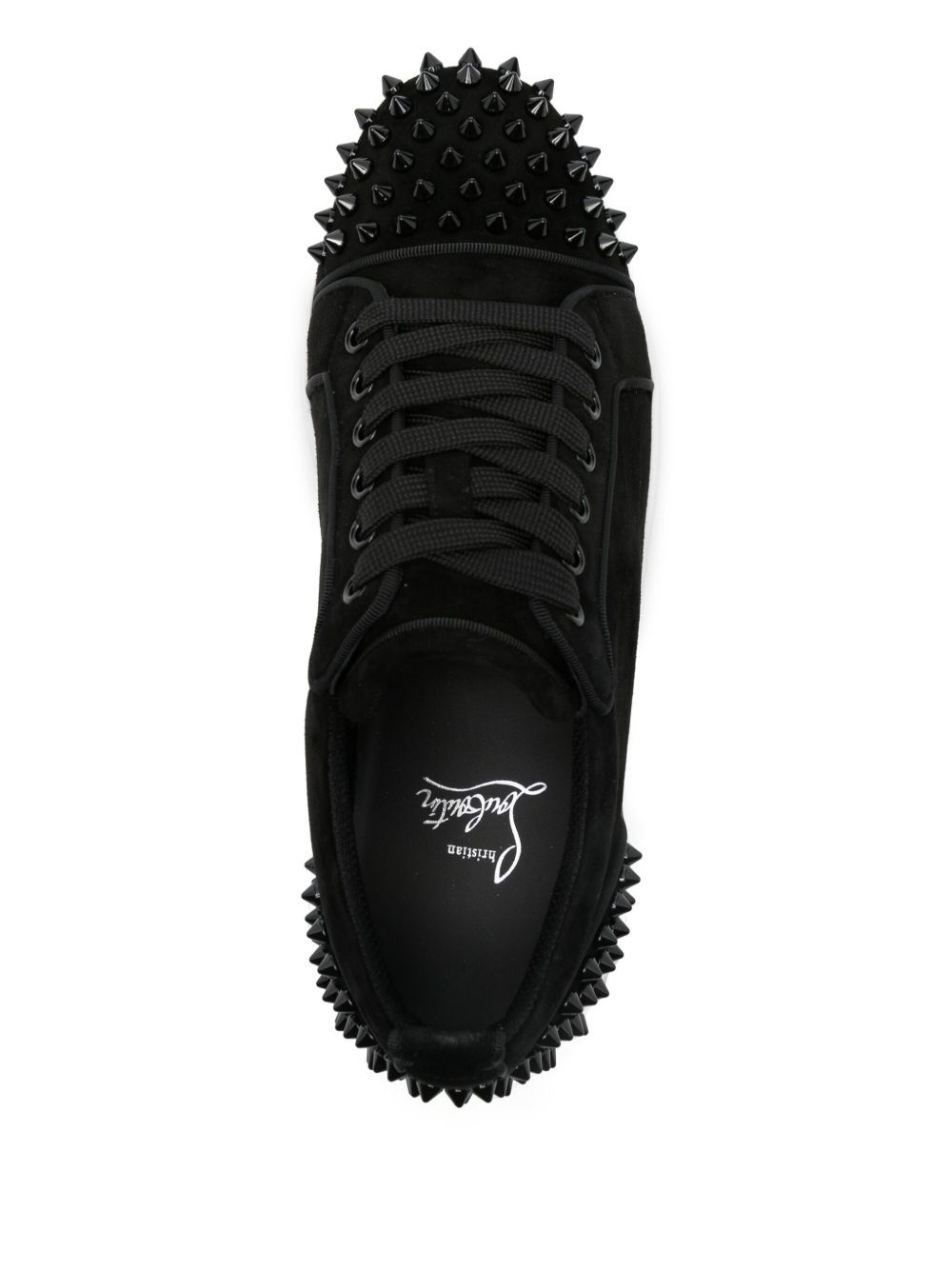 stud-embellished sneakers - 4