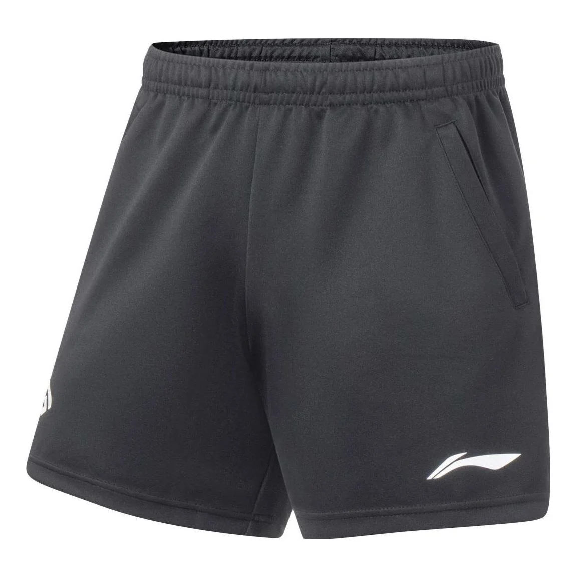 Li-Ning Logo Badminton Training Shorts 'Black' AAPT059-1 - 1