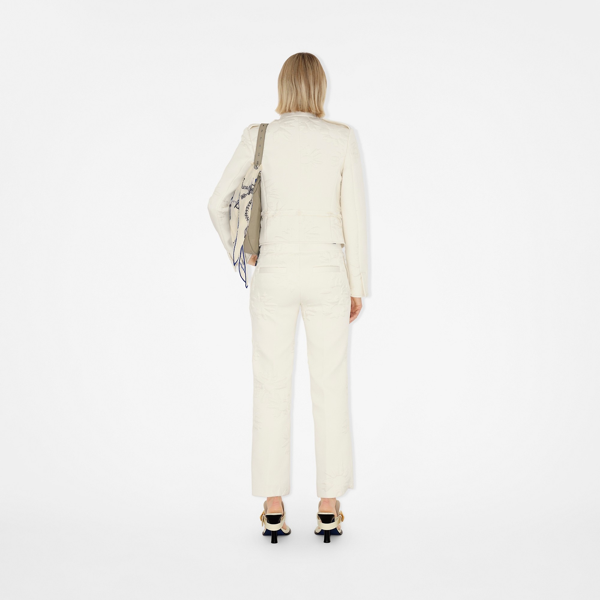 Daisy Silk Blend Tailored Jacket - 4