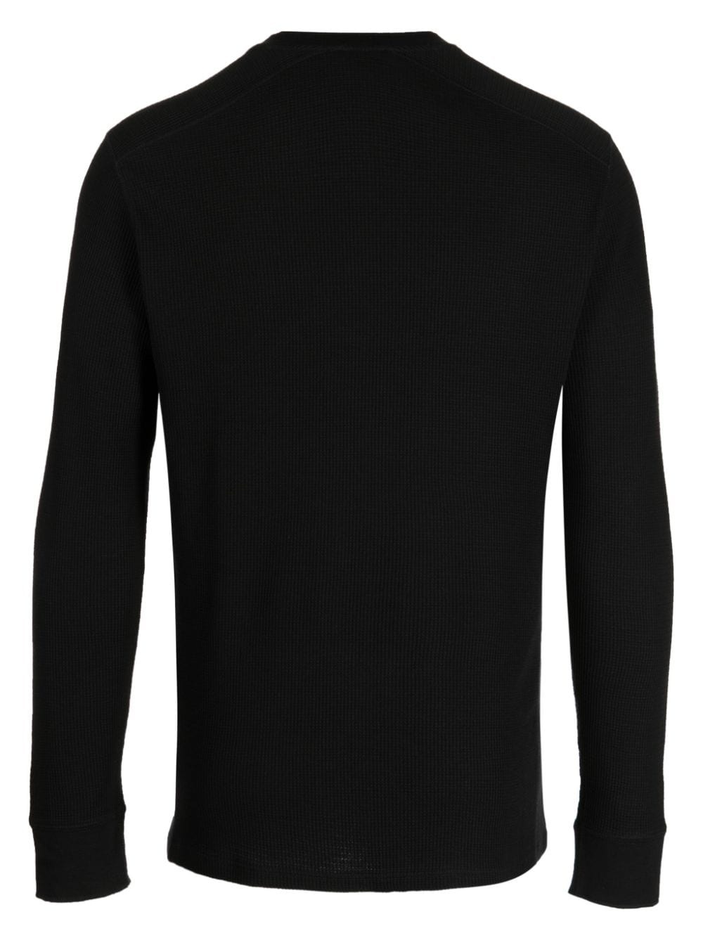 crew-neck cotton-blend jumper - 2