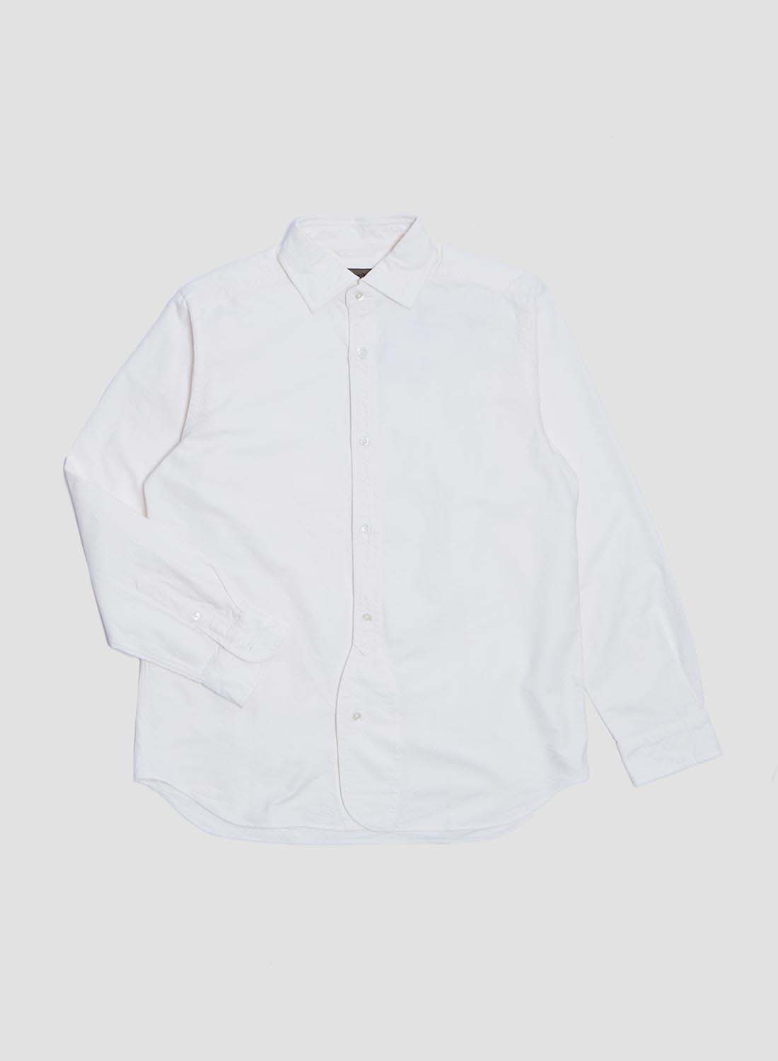 British Officers Shirt in White - 1
