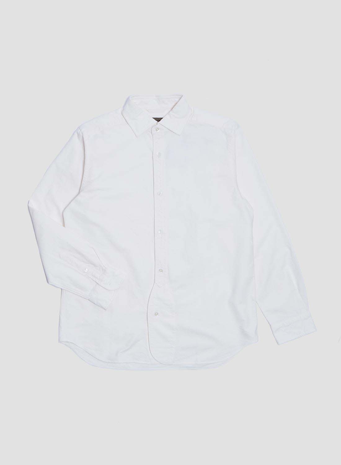 British Officers Shirt in White