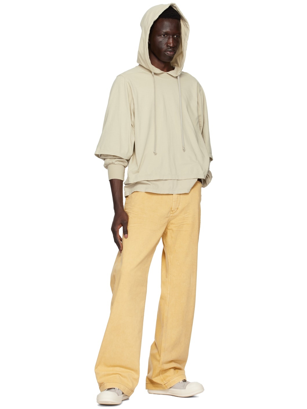 Yellow Geth Jeans - 4