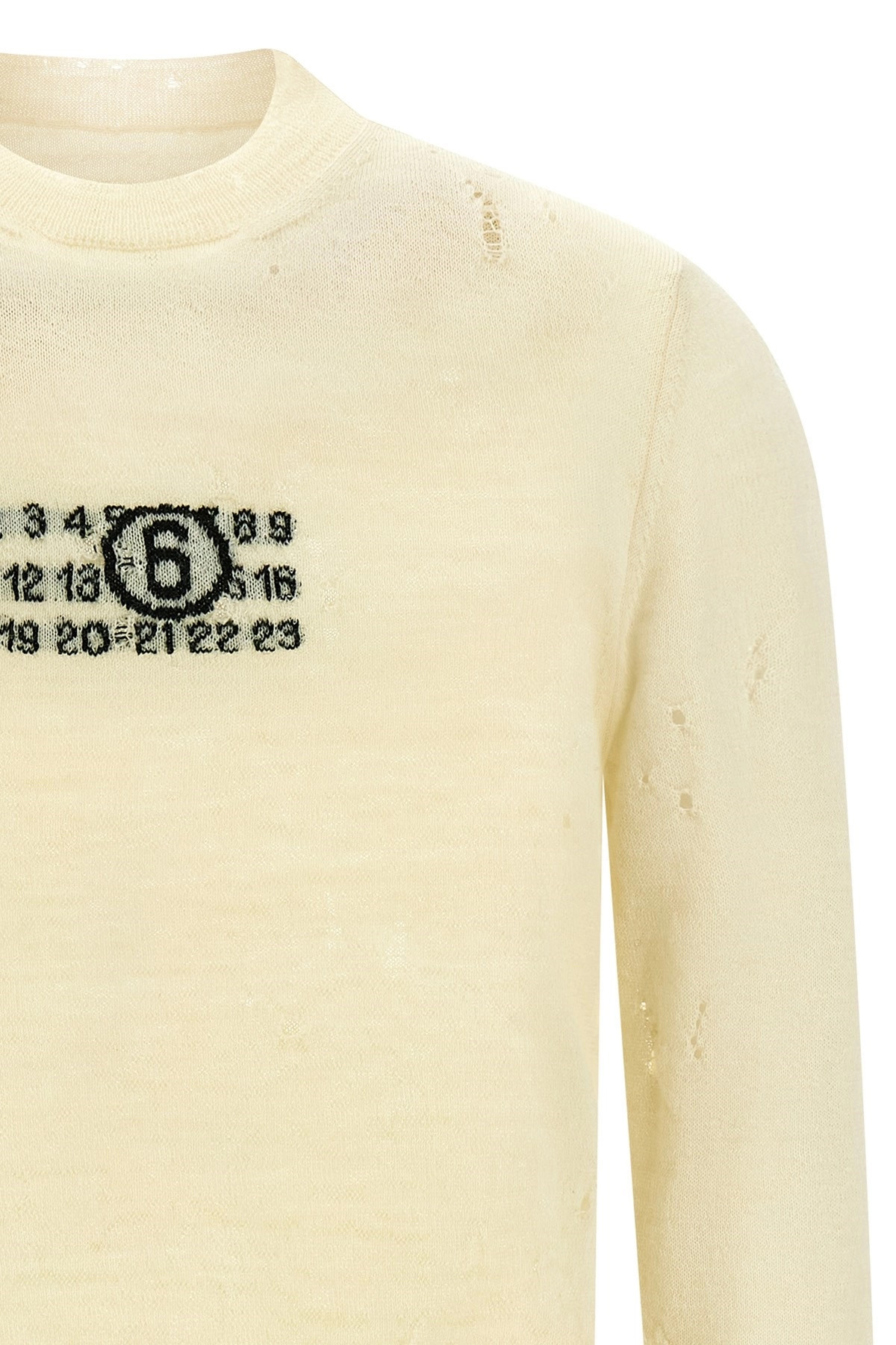 'Numeric signature MM6' sweater - 3