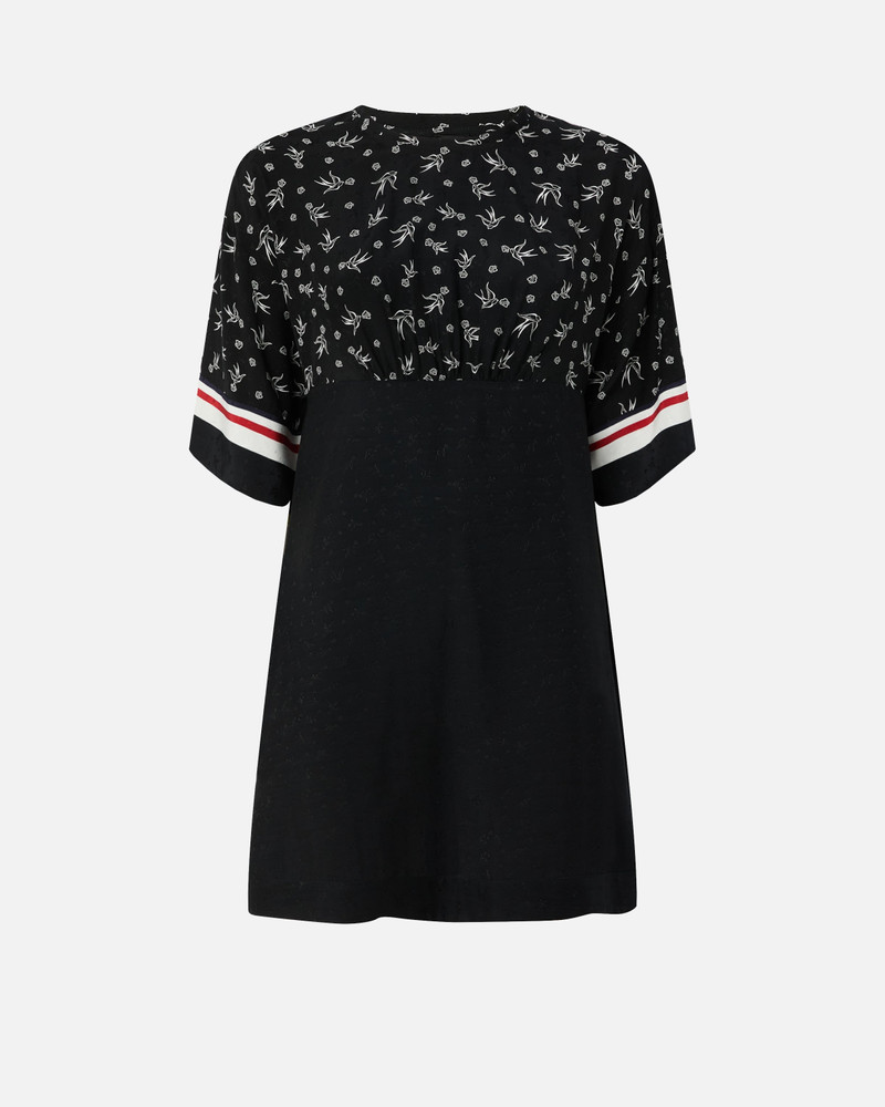 PRINTED JACQUARD VISCOSE DRESS 1