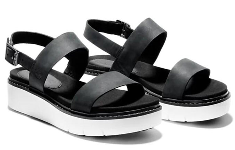 (WMNS) Timberland Safari Dawn 2 Straps 'Black White' A274Q015 - 2