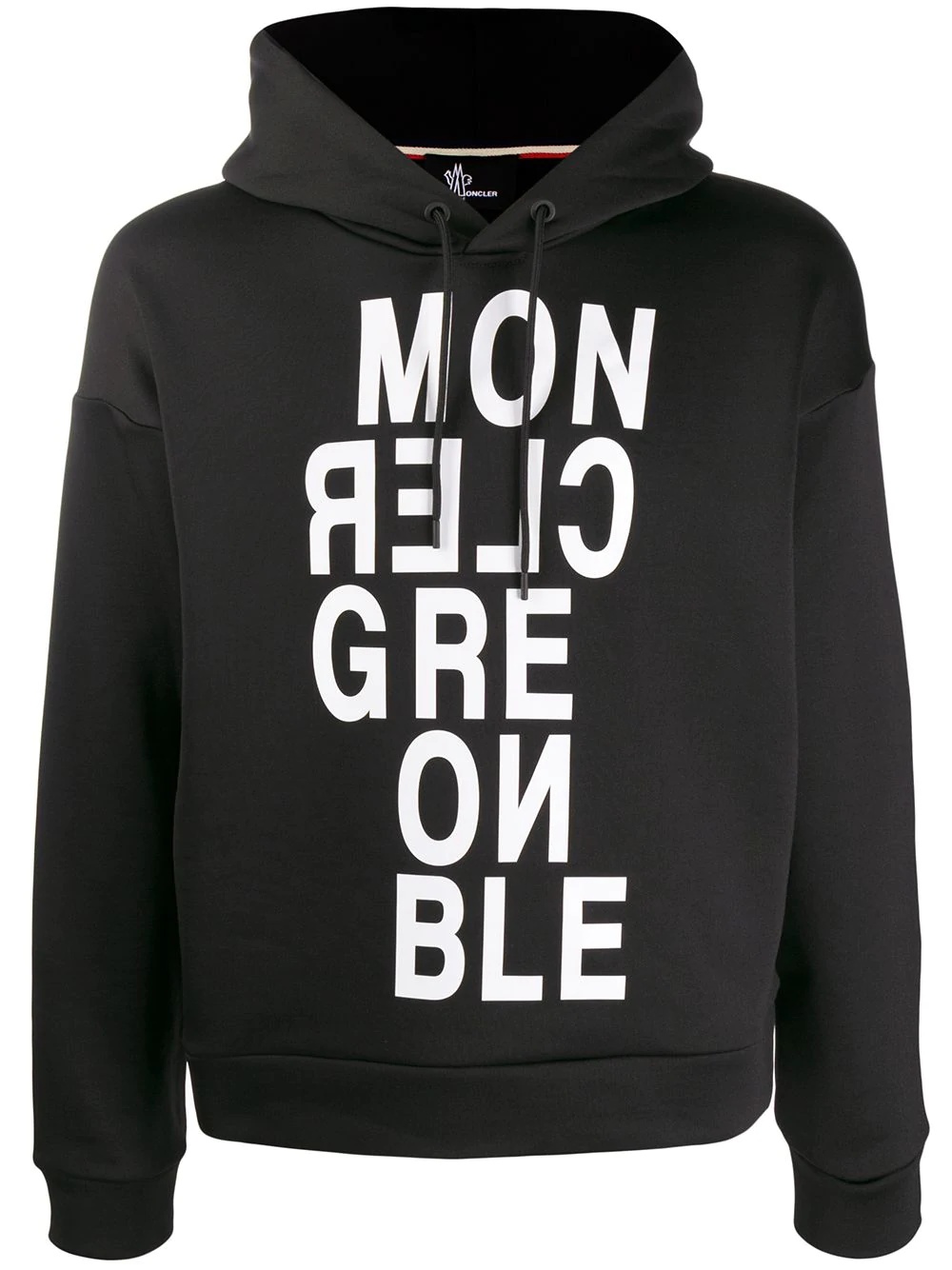 logo hooded sweatshirt - 1